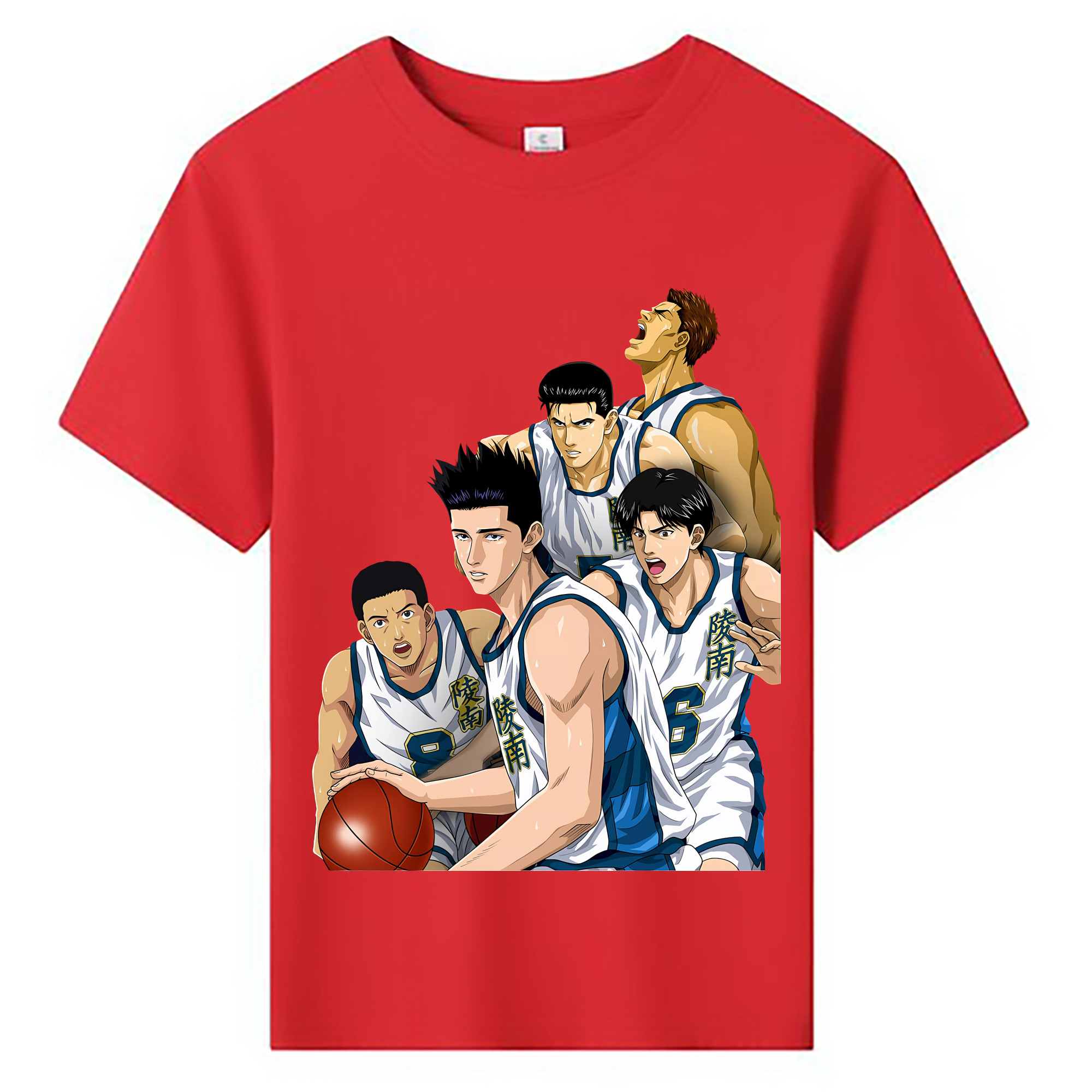 （画像用） SLAM DUNK／スラムダンク 綿100％キッズTシャツ（フロントプリント）