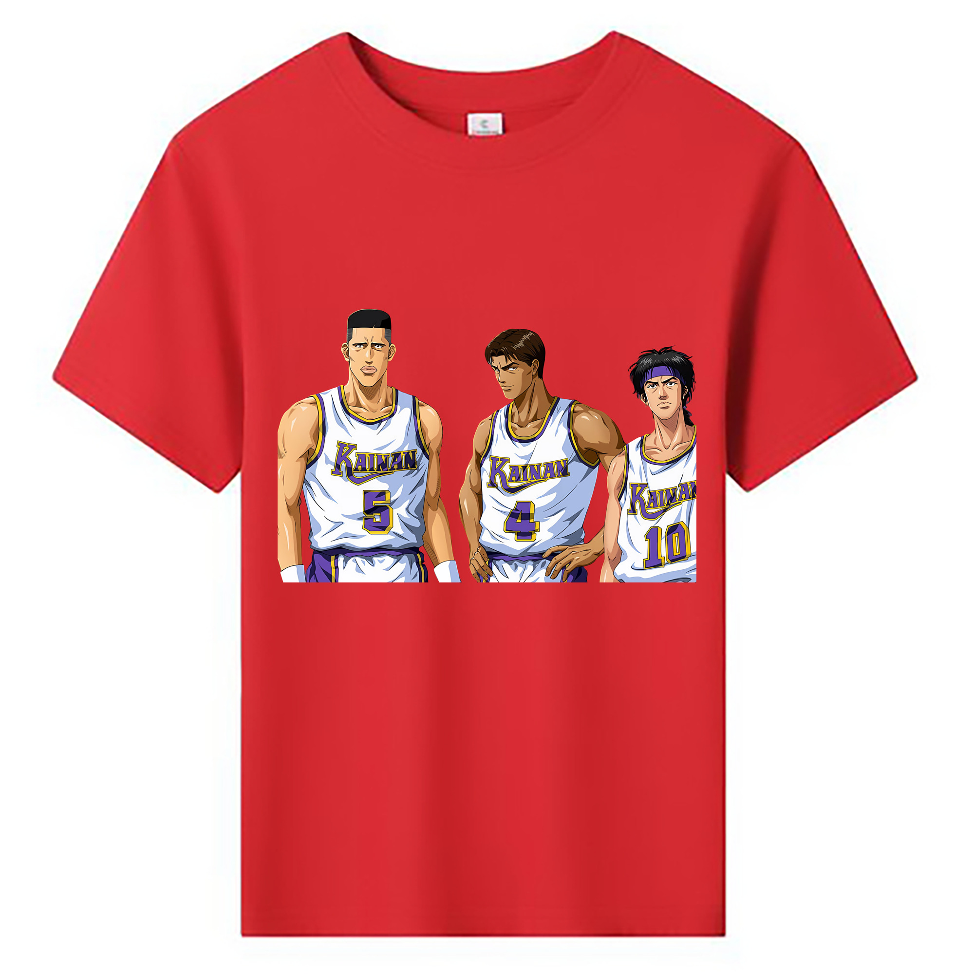 （画像用） SLAM DUNK／スラムダンク 綿100％キッズTシャツ（フロントプリント）