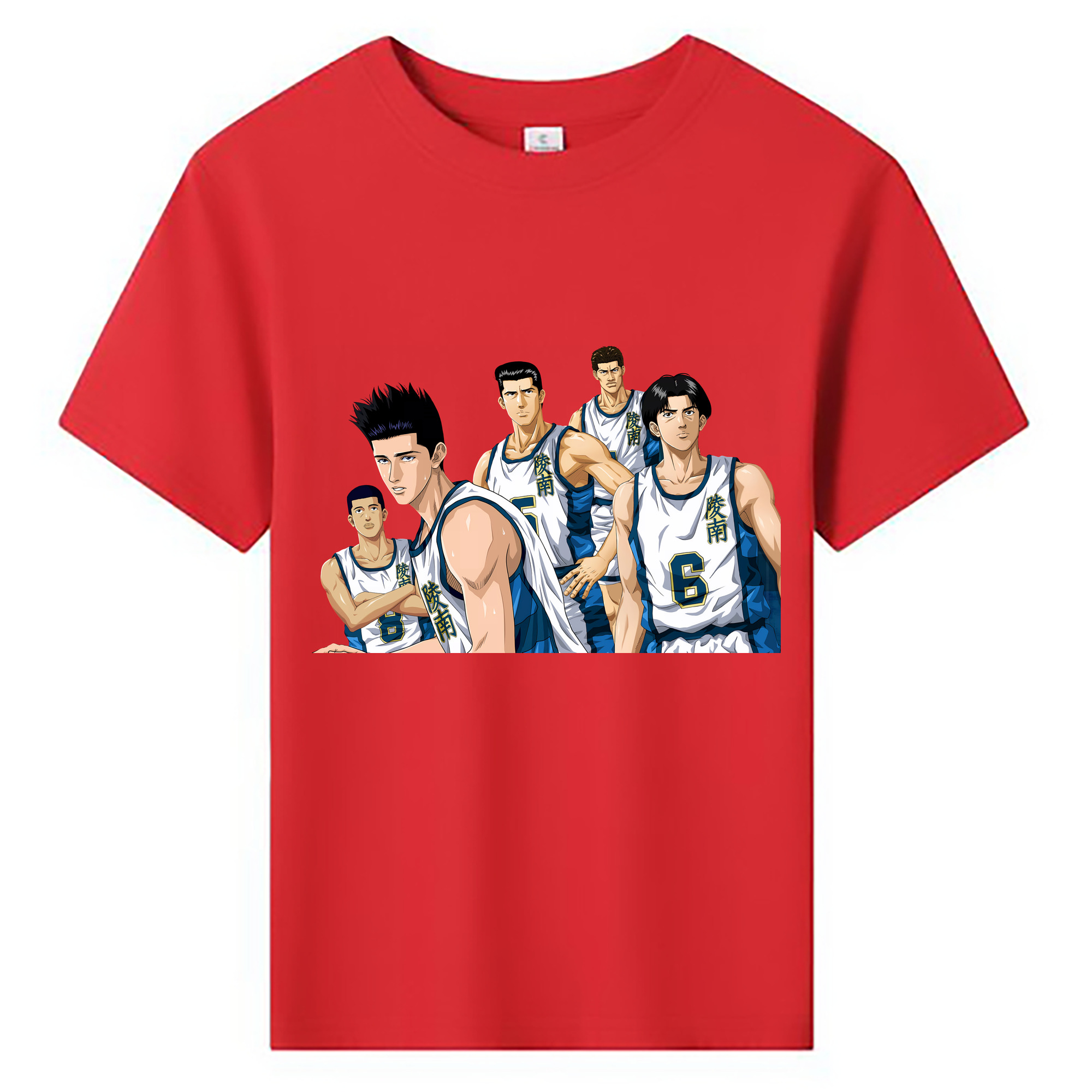（画像用） SLAM DUNK／スラムダンク 綿100％キッズTシャツ（フロントプリント）