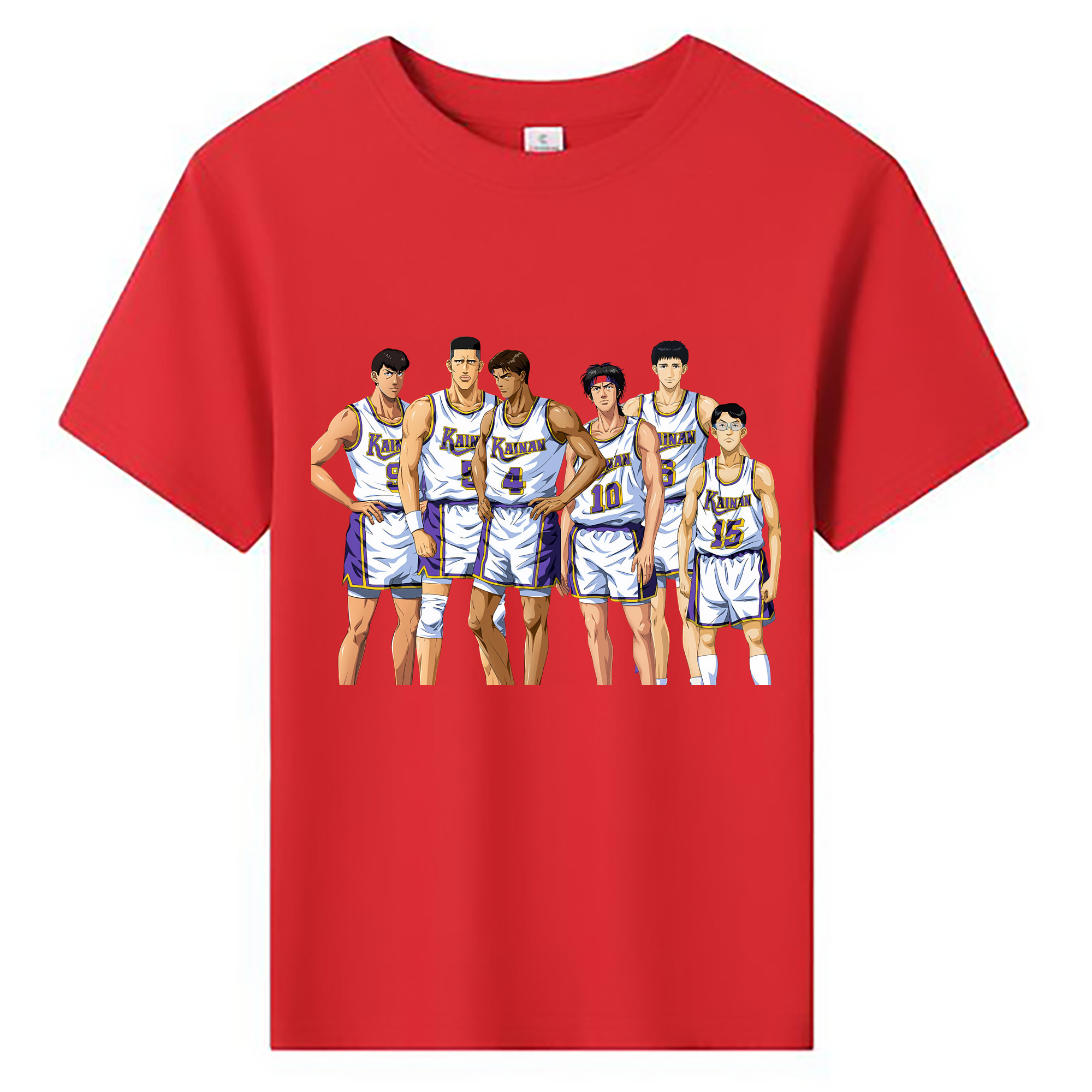 （画像用） SLAM DUNK／スラムダンク 綿100％キッズTシャツ（フロントプリント）