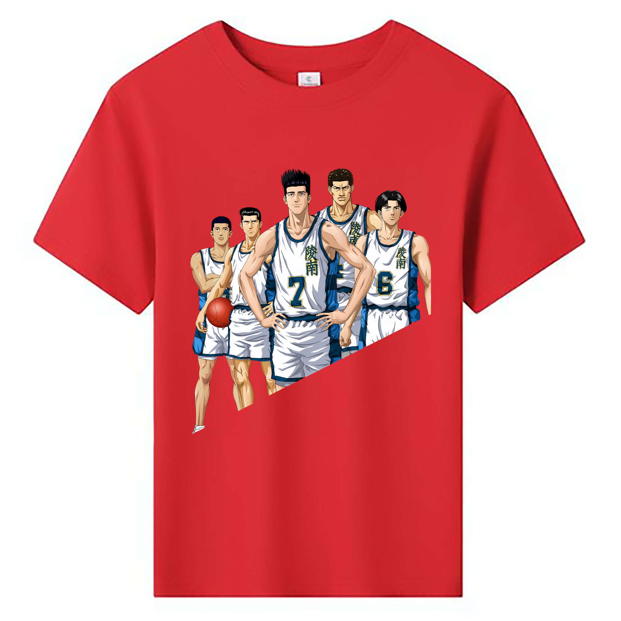 （画像用） SLAM DUNK／スラムダンク 綿100％キッズTシャツ（フロントプリント）