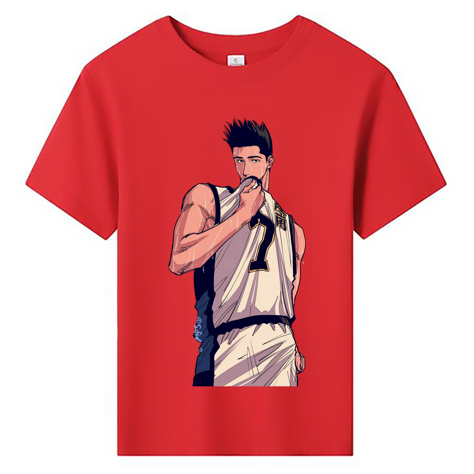 （画像用） SLAM DUNK／スラムダンク 綿100％キッズTシャツ（フロントプリント）