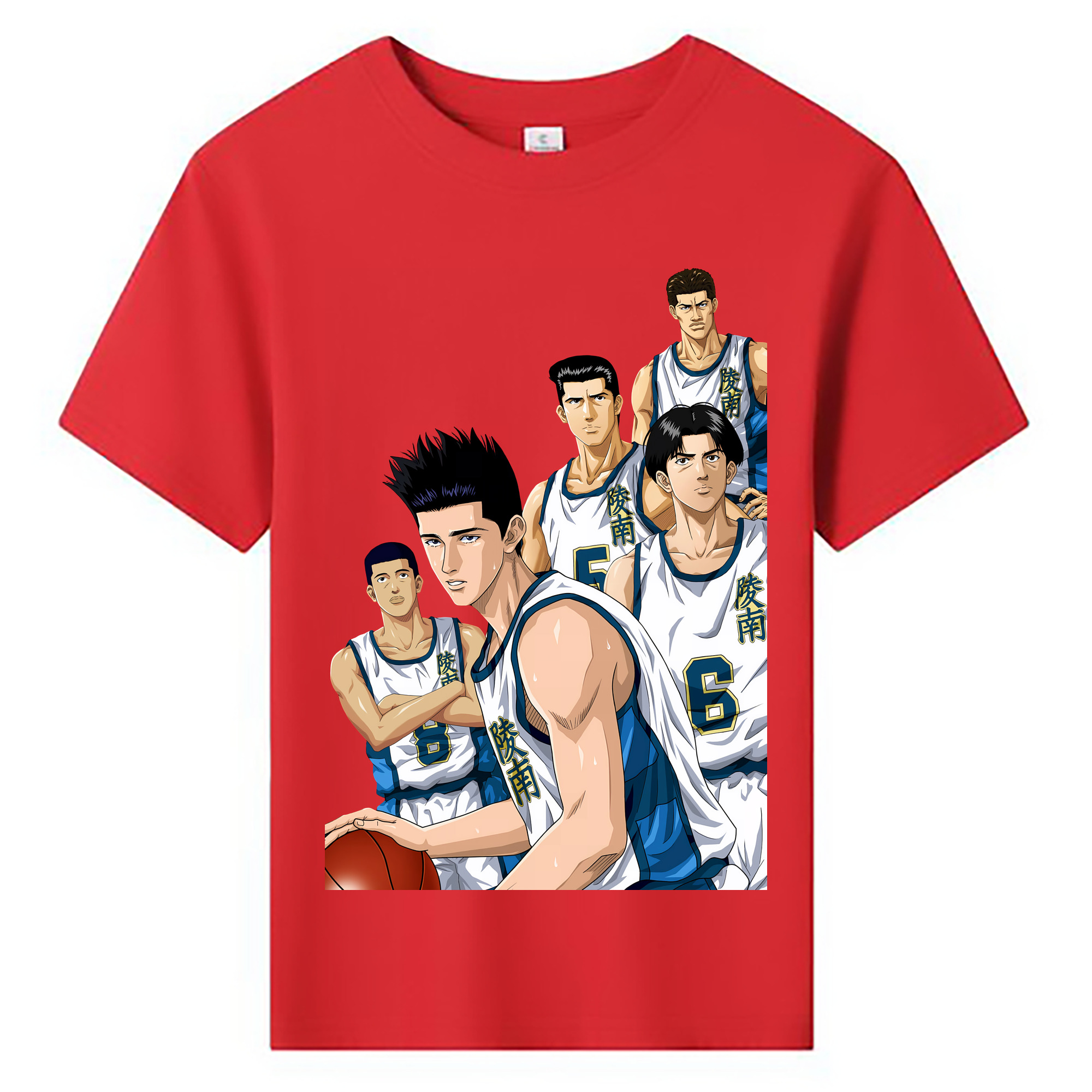 （画像用） SLAM DUNK／スラムダンク 綿100％キッズTシャツ（フロントプリント）