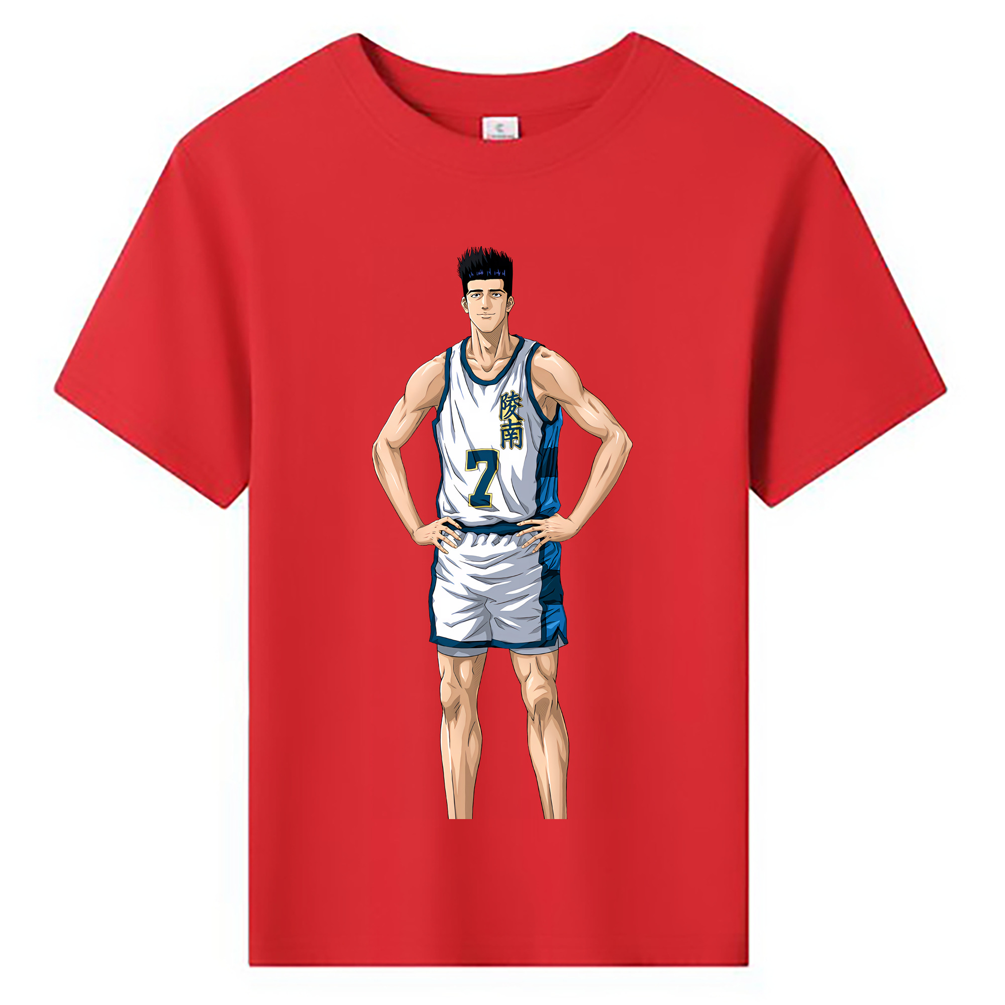（画像用） SLAM DUNK／スラムダンク 綿100％キッズTシャツ（フロントプリント）