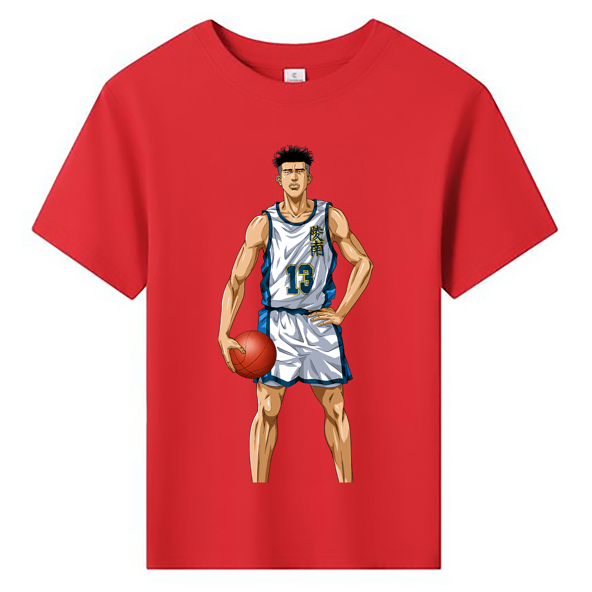 （画像用） SLAM DUNK／スラムダンク 綿100％キッズTシャツ（フロントプリント）