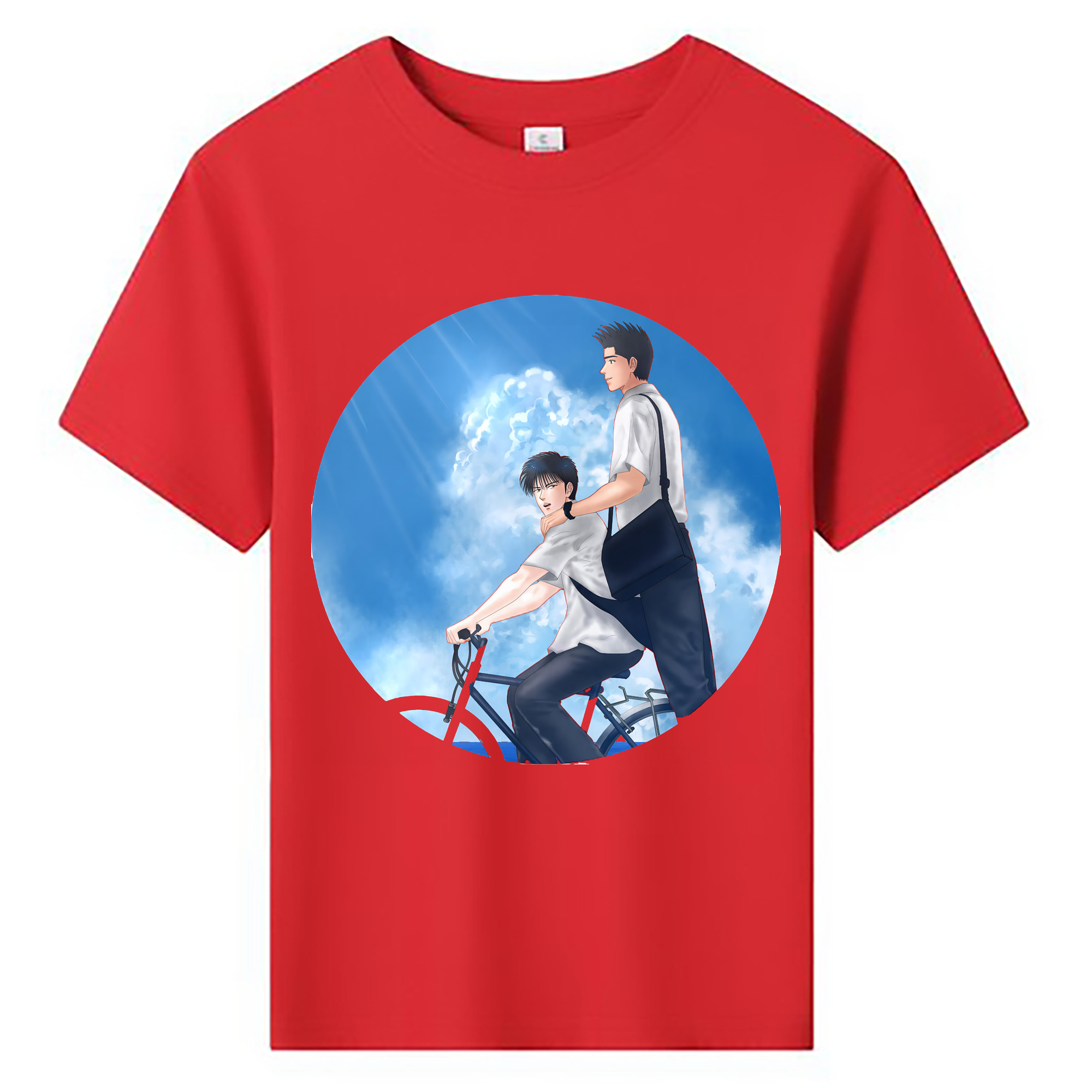 （画像用） SLAM DUNK／スラムダンク 綿100％キッズTシャツ（フロントプリント）