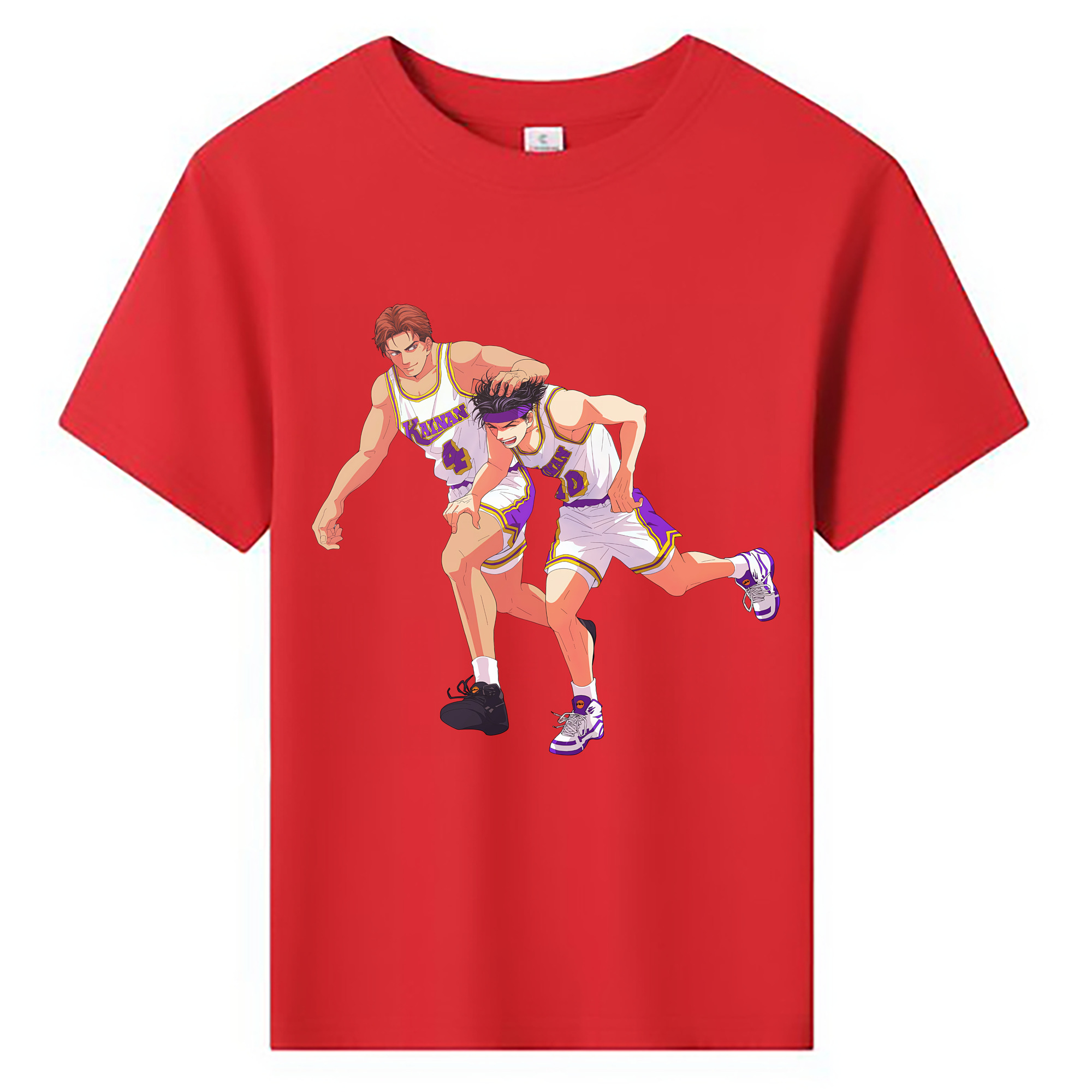 （画像用） SLAM DUNK／スラムダンク 綿100％キッズTシャツ（フロントプリント）