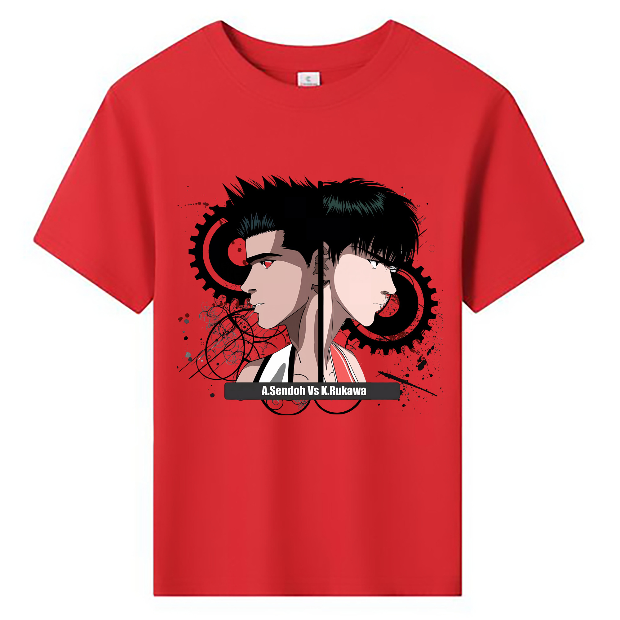 （画像用） SLAM DUNK／スラムダンク 綿100％キッズTシャツ（フロントプリント）