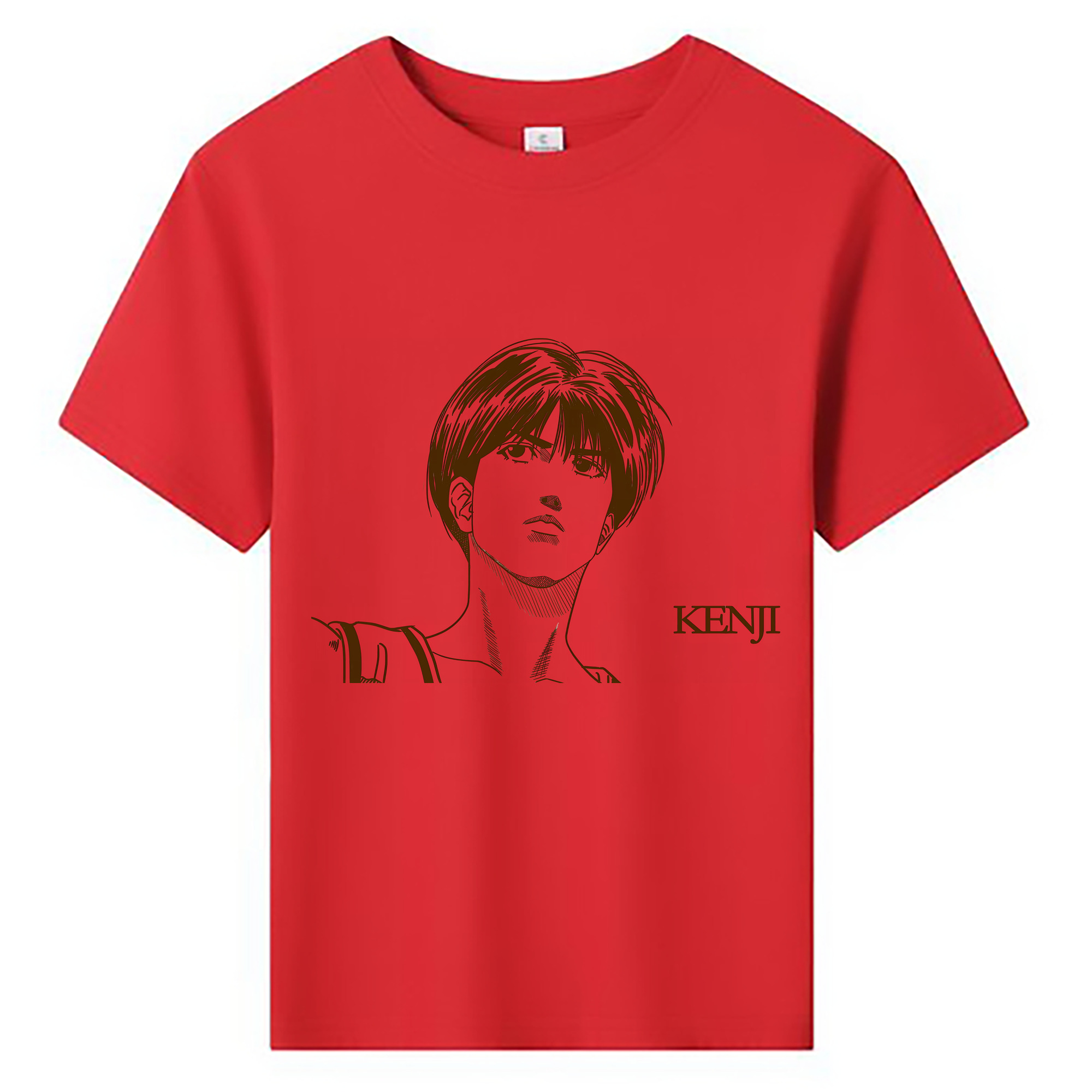 （画像用） SLAM DUNK／スラムダンク 綿100％キッズTシャツ（フロントプリント）