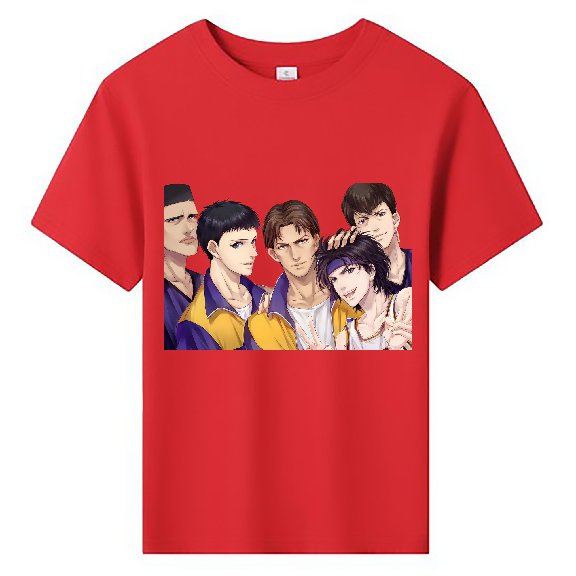 （画像用） SLAM DUNK／スラムダンク 綿100％キッズTシャツ（フロントプリント）