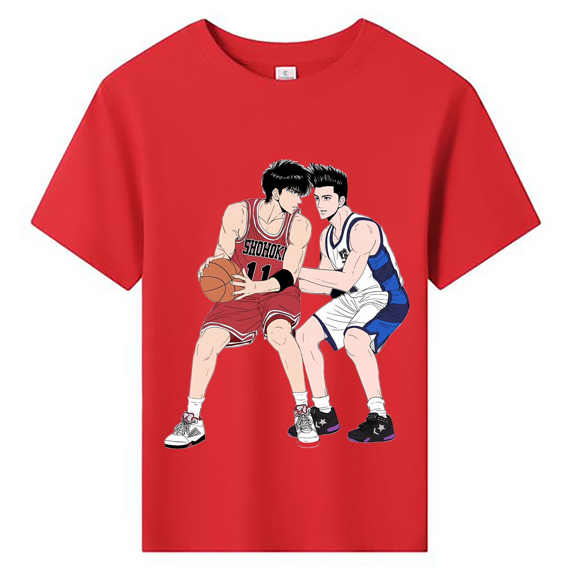 （画像用） SLAM DUNK／スラムダンク 綿100％キッズTシャツ（フロントプリント）