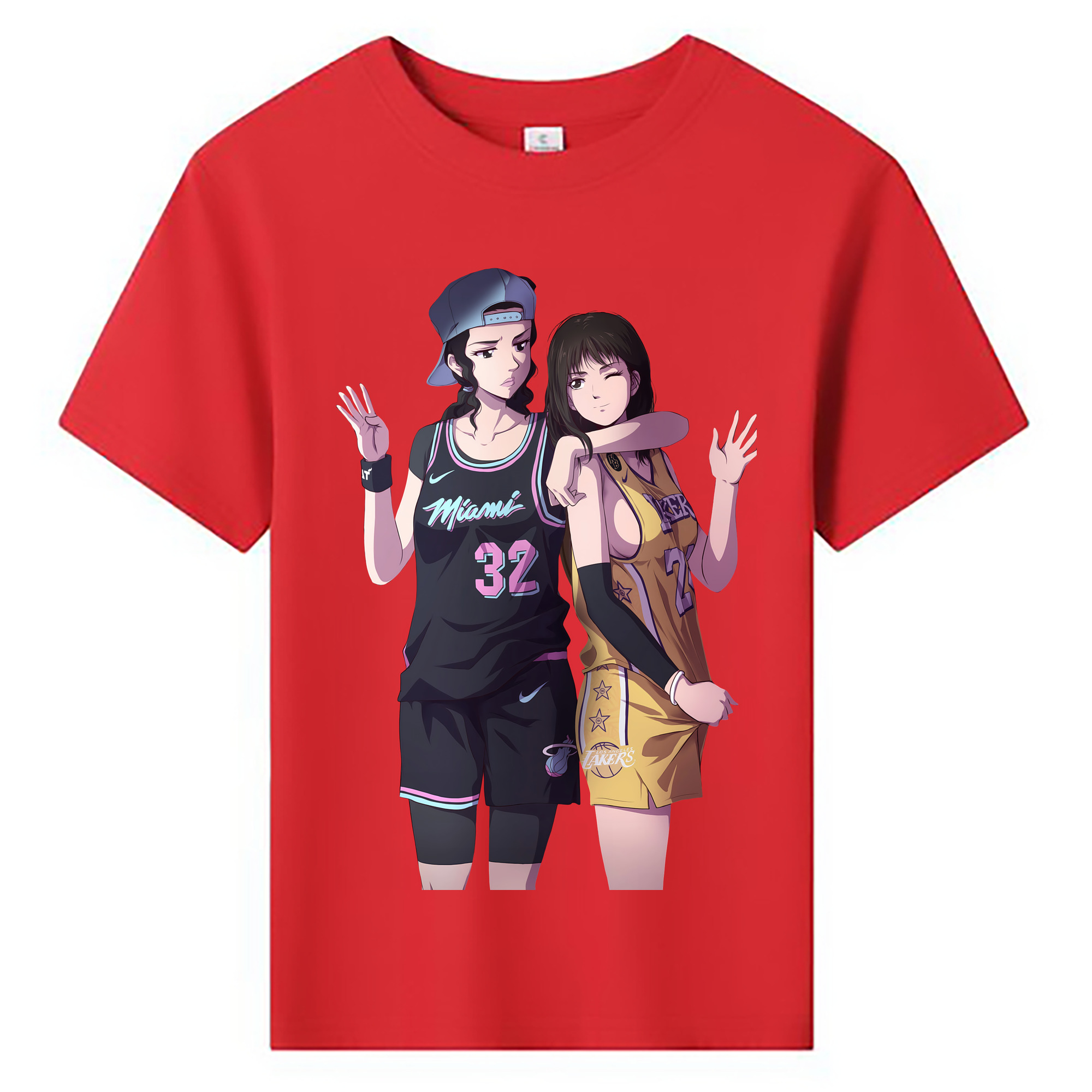 （画像用） SLAM DUNK／スラムダンク 綿100％キッズTシャツ（フロントプリント）