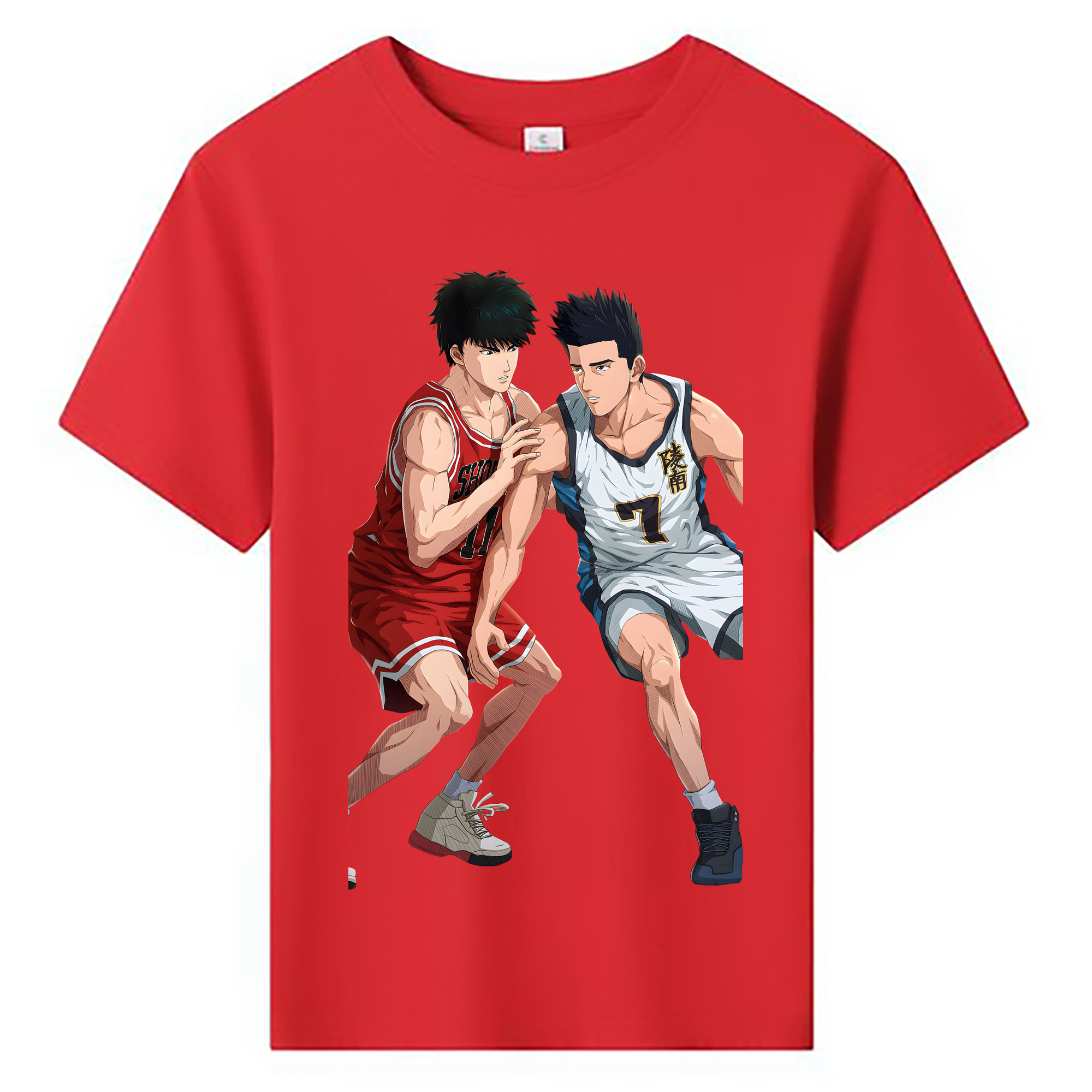 （画像用） SLAM DUNK／スラムダンク 綿100％キッズTシャツ（フロントプリント）