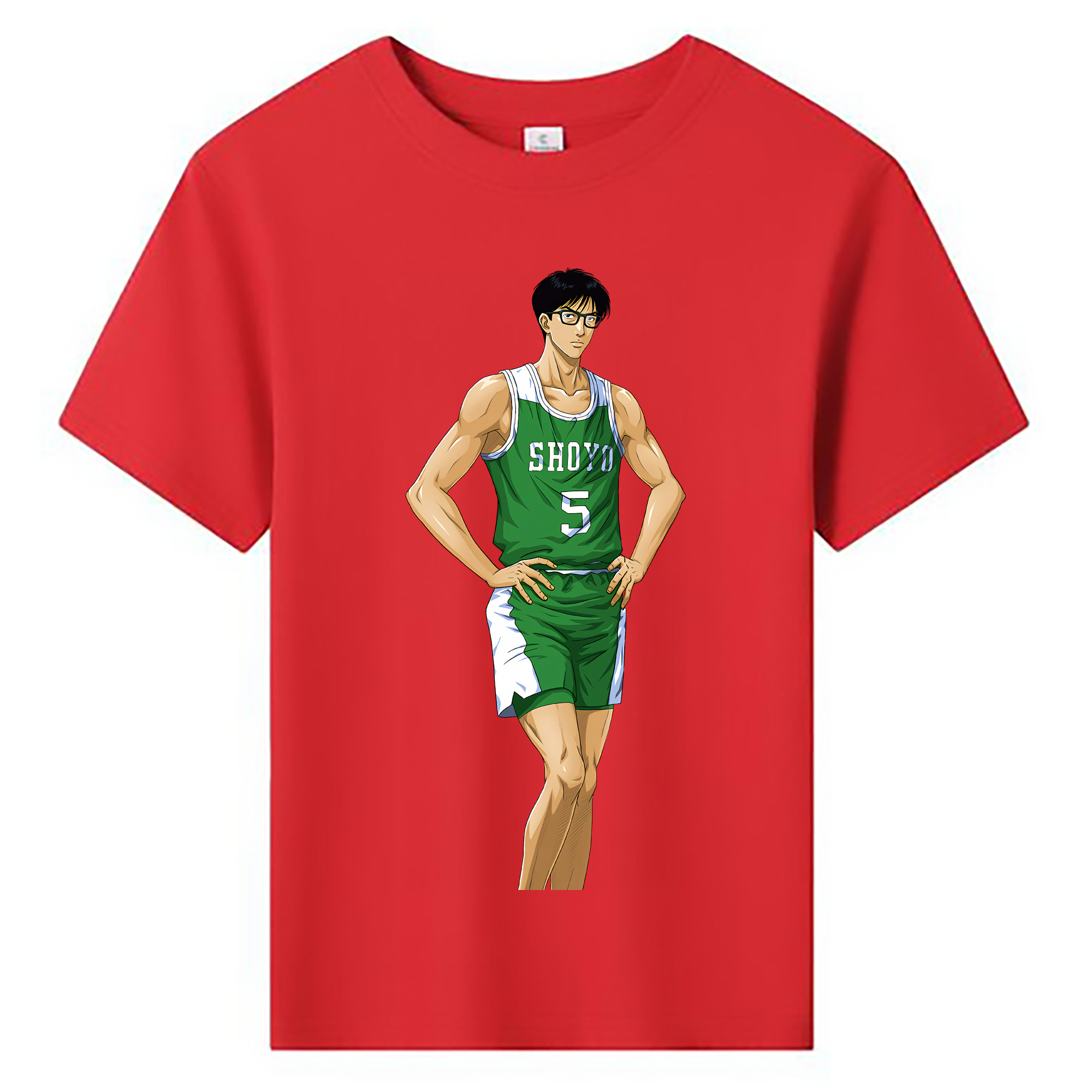 （画像用） SLAM DUNK／スラムダンク 綿100％キッズTシャツ（フロントプリント）