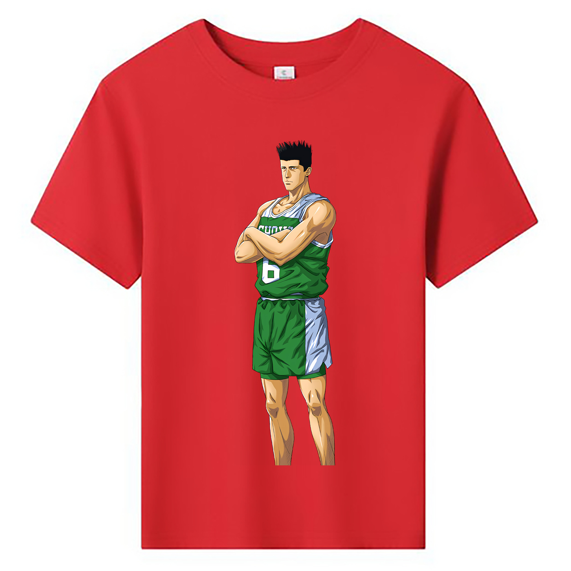 （画像用） SLAM DUNK／スラムダンク 綿100％キッズTシャツ（フロントプリント）