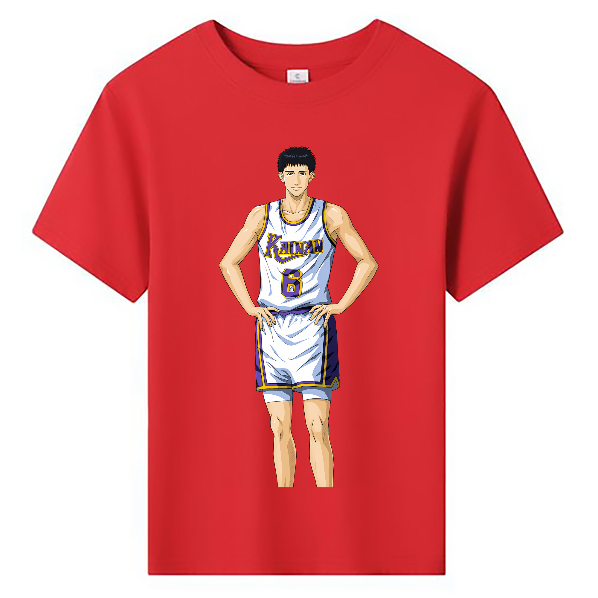 （画像用） SLAM DUNK／スラムダンク 綿100％キッズTシャツ（フロントプリント）