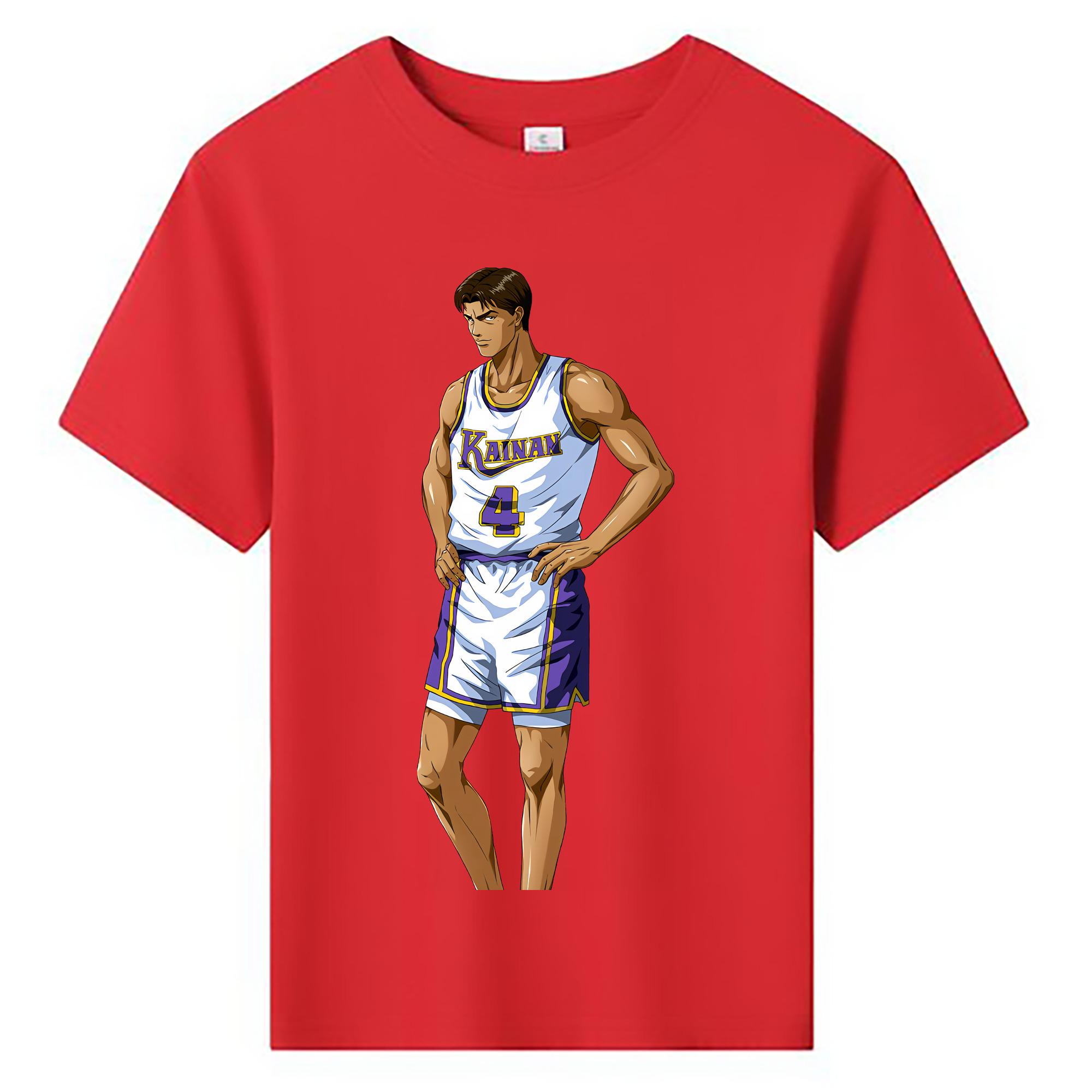 （画像用） SLAM DUNK／スラムダンク 綿100％キッズTシャツ（フロントプリント）