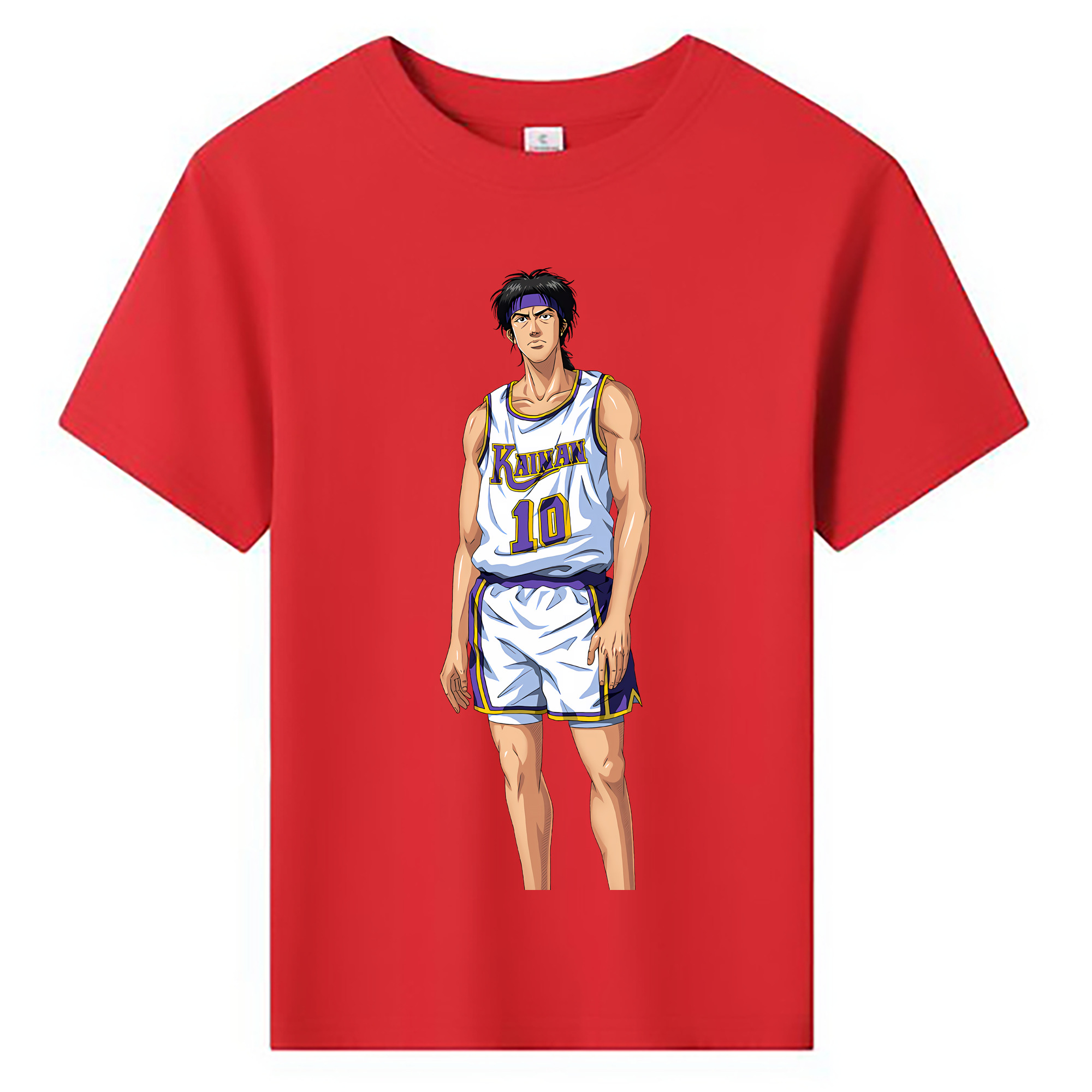 （画像用） SLAM DUNK／スラムダンク 綿100％キッズTシャツ（フロントプリント）