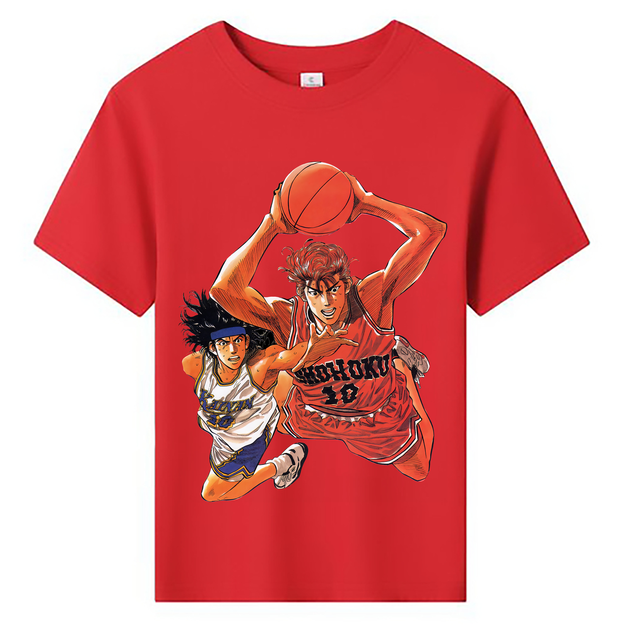 （画像用） SLAM DUNK／スラムダンク 綿100％キッズTシャツ（フロントプリント）