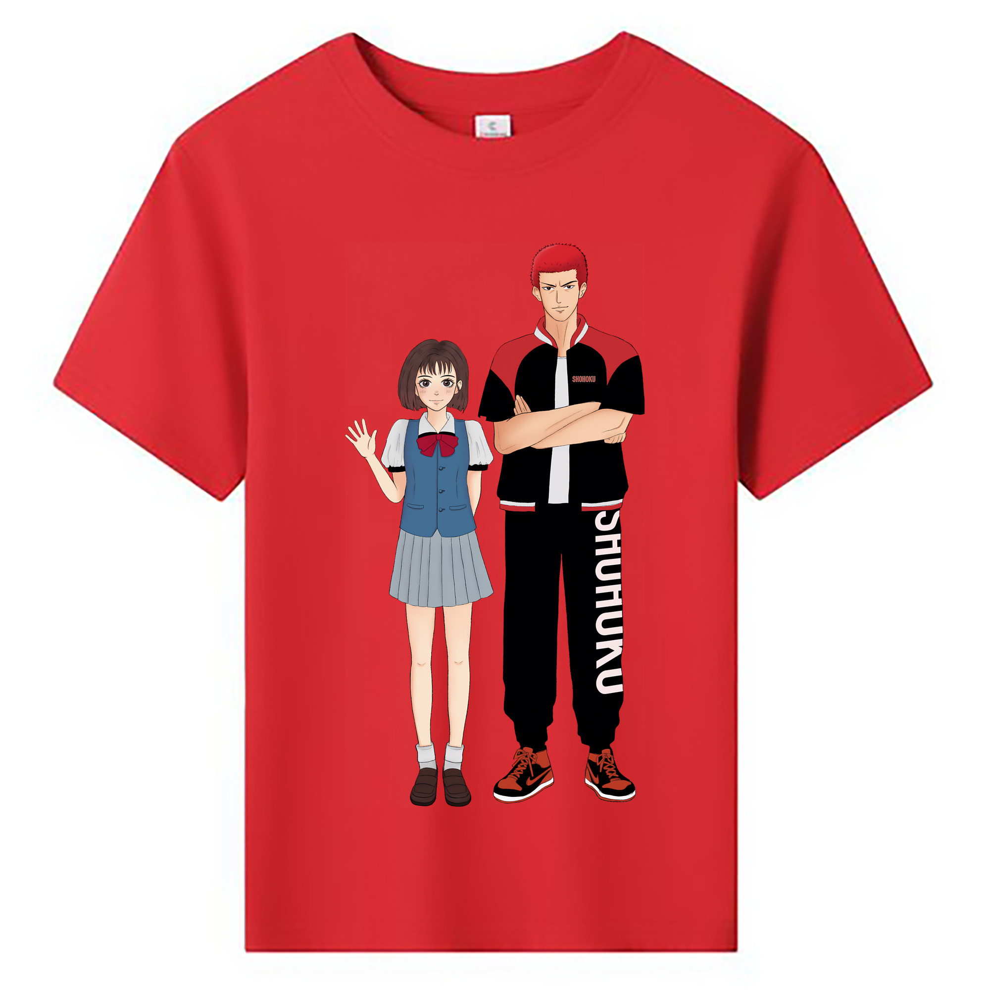 （画像用） SLAM DUNK／スラムダンク 綿100％キッズTシャツ（フロントプリント）