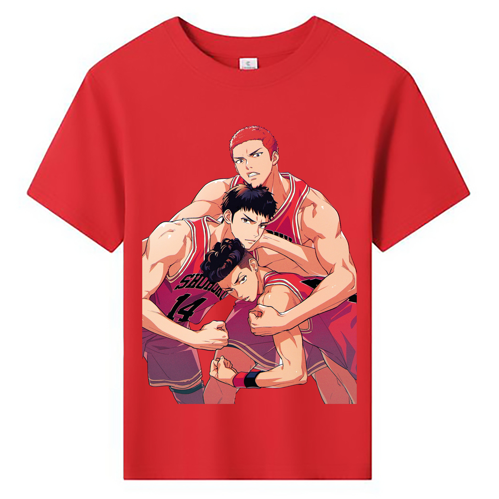 （画像用） SLAM DUNK／スラムダンク 綿100％キッズTシャツ（フロントプリント）