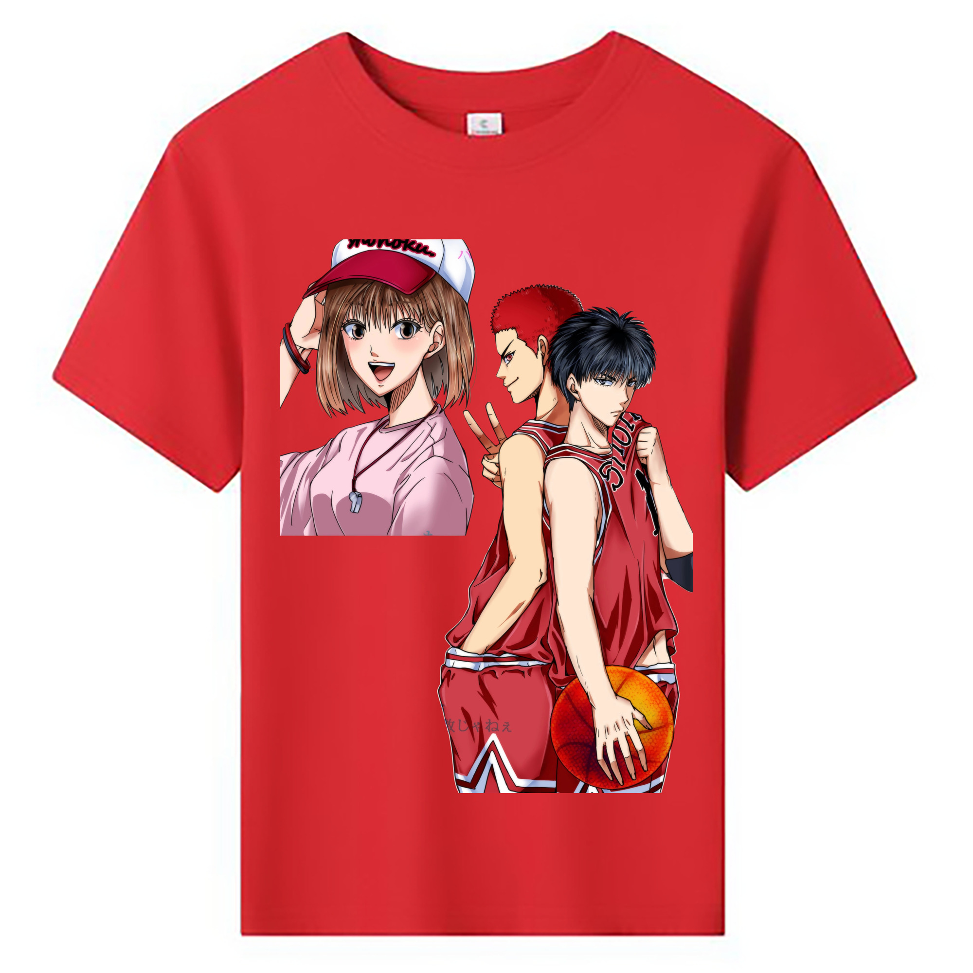 （画像用） SLAM DUNK／スラムダンク 綿100％キッズTシャツ（フロントプリント）