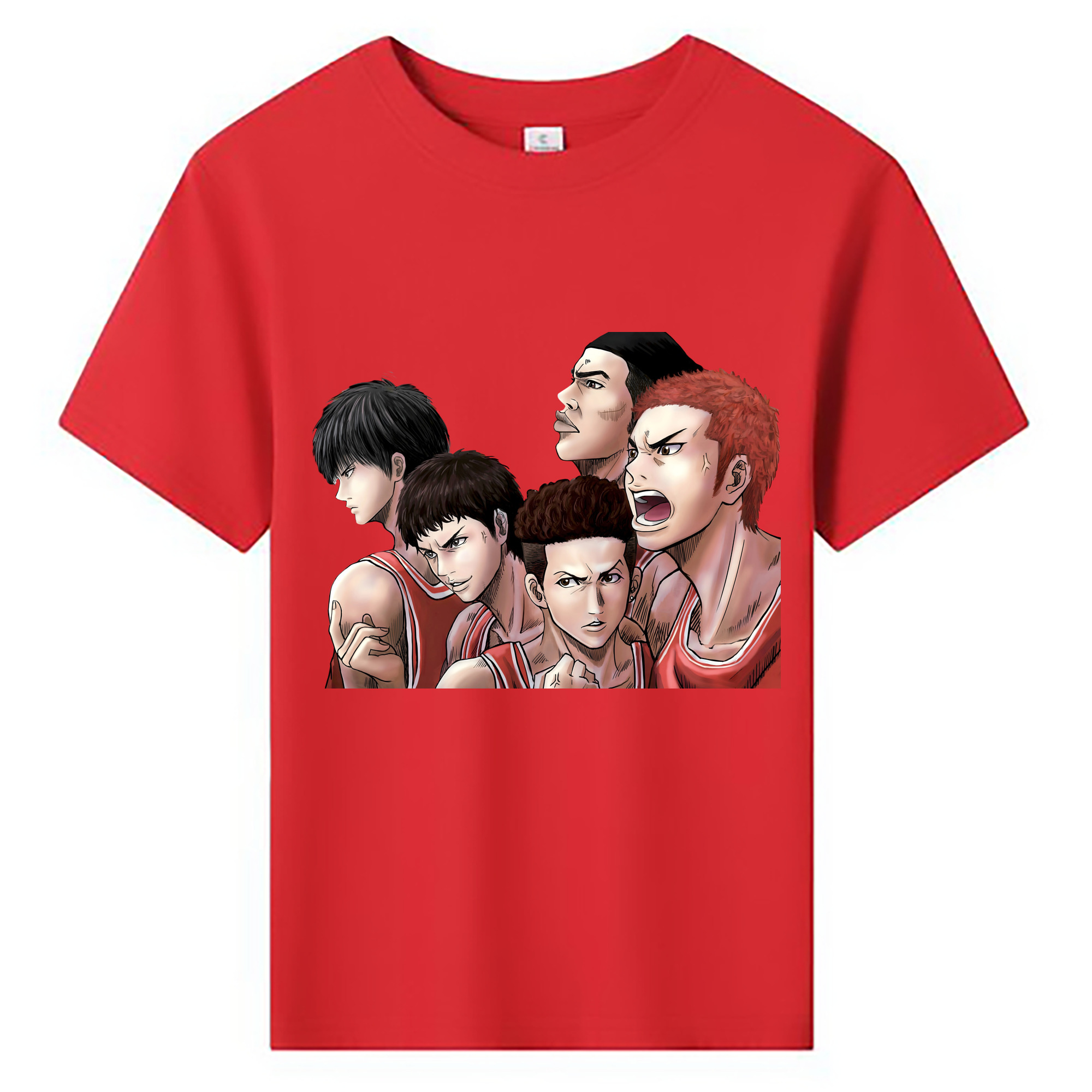 （画像用） SLAM DUNK／スラムダンク 綿100％キッズTシャツ（フロントプリント）