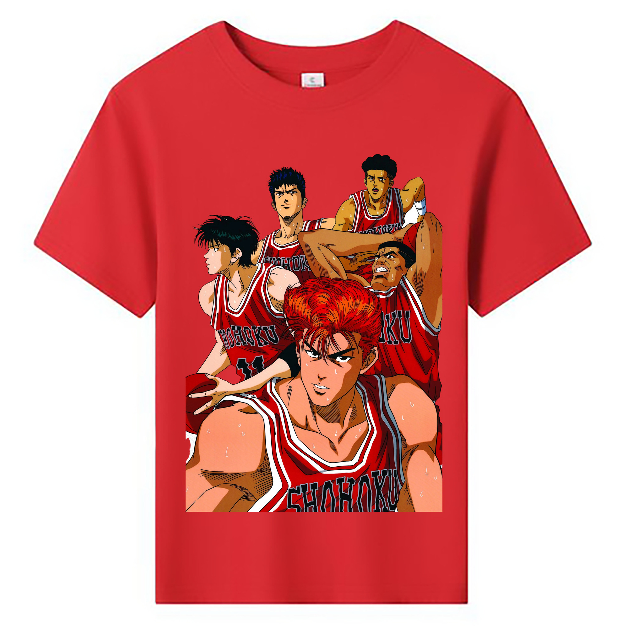 （画像用） SLAM DUNK／スラムダンク 綿100％キッズTシャツ（フロントプリント）
