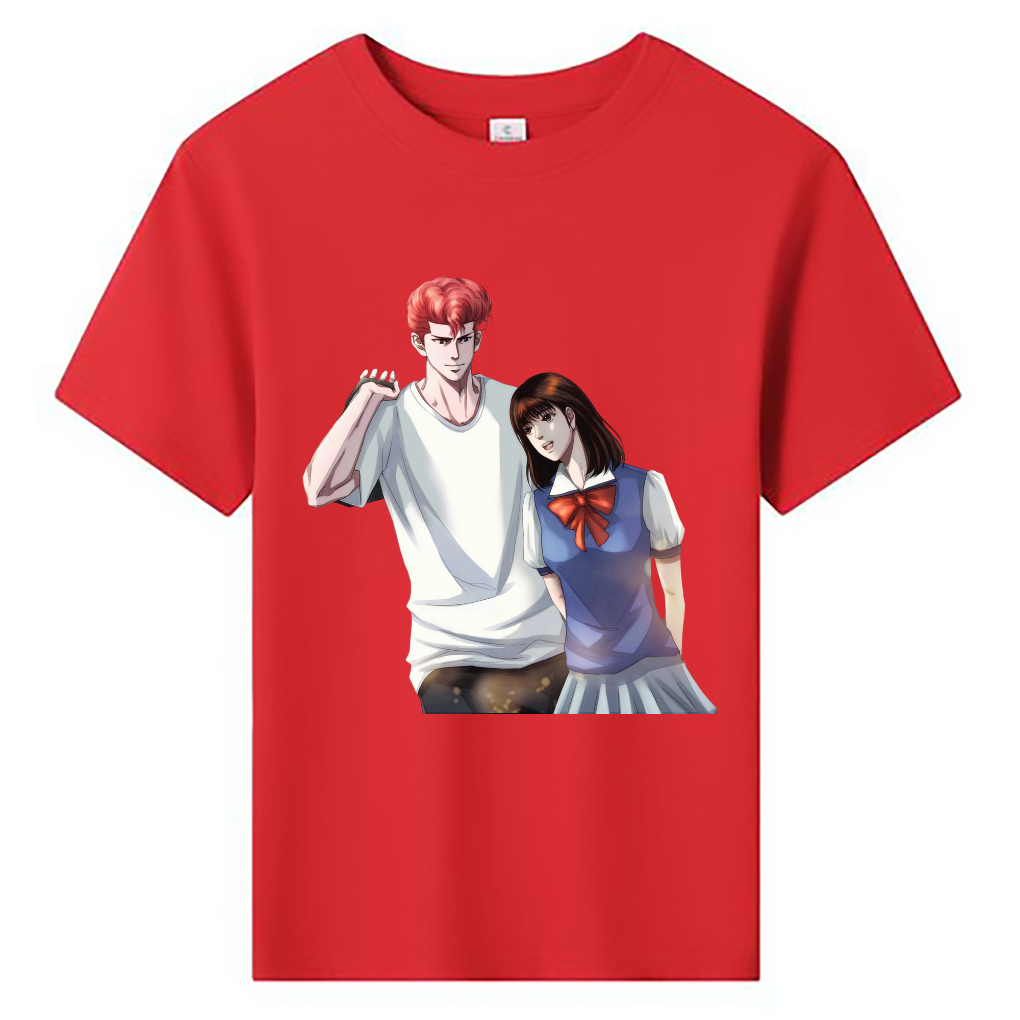 （画像用） SLAM DUNK／スラムダンク 綿100％キッズTシャツ（フロントプリント）