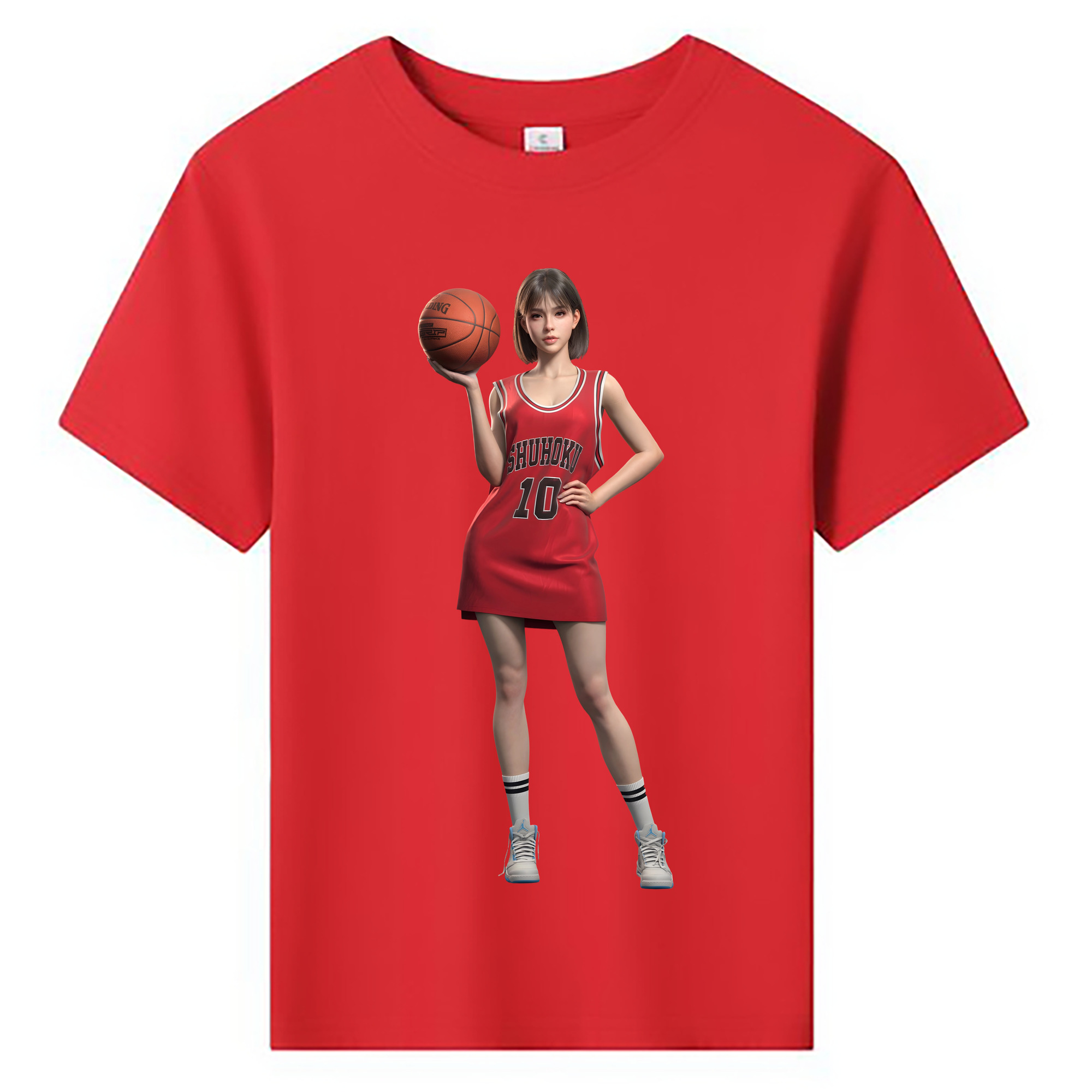 （画像用） SLAM DUNK／スラムダンク 綿100％キッズTシャツ（フロントプリント）