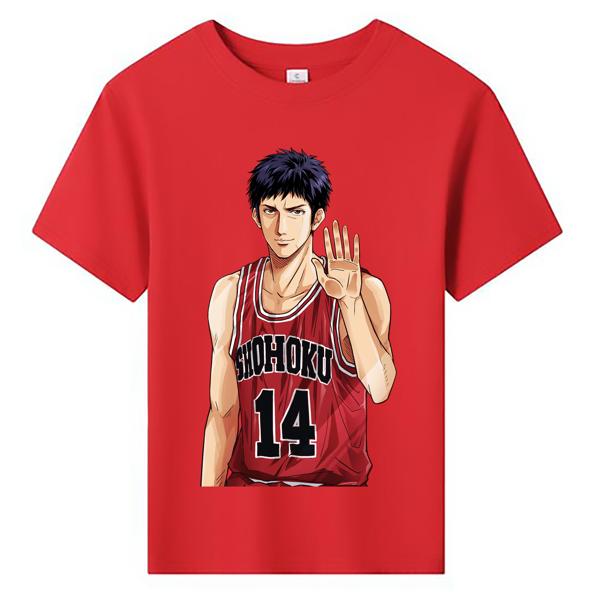 （画像用） SLAM DUNK／スラムダンク 綿100％キッズTシャツ（フロントプリント）