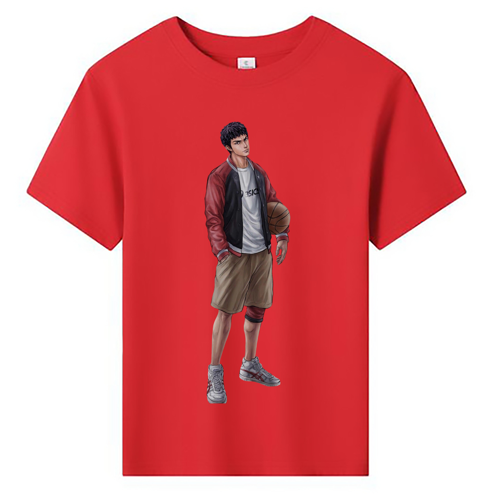 （画像用） SLAM DUNK／スラムダンク 綿100％キッズTシャツ（フロントプリント）