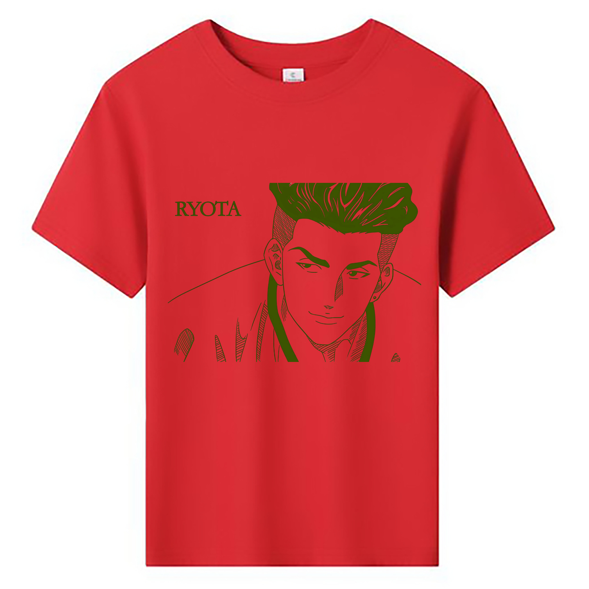 （画像用） SLAM DUNK／スラムダンク 綿100％キッズTシャツ（フロントプリント）