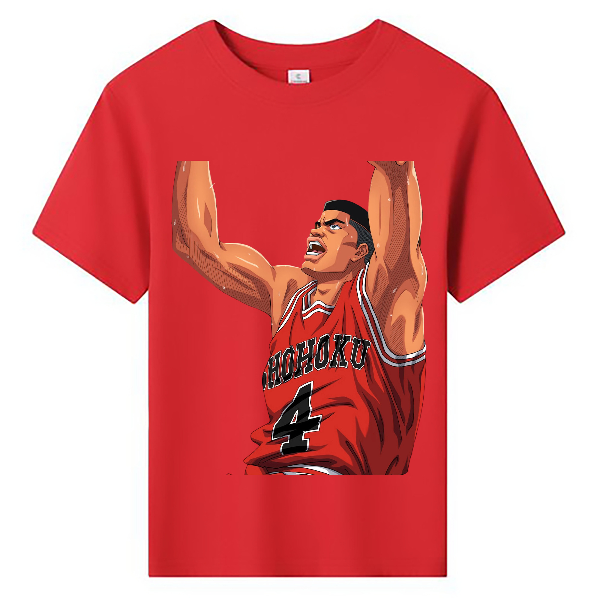 （画像用） SLAM DUNK／スラムダンク 綿100％キッズTシャツ（フロントプリント）