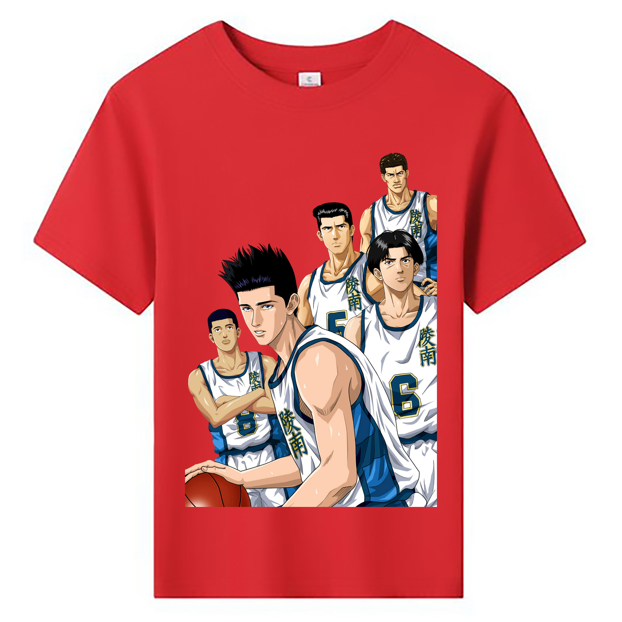 （画像用） SLAM DUNK／スラムダンク 綿100％キッズTシャツ（フロントプリント）