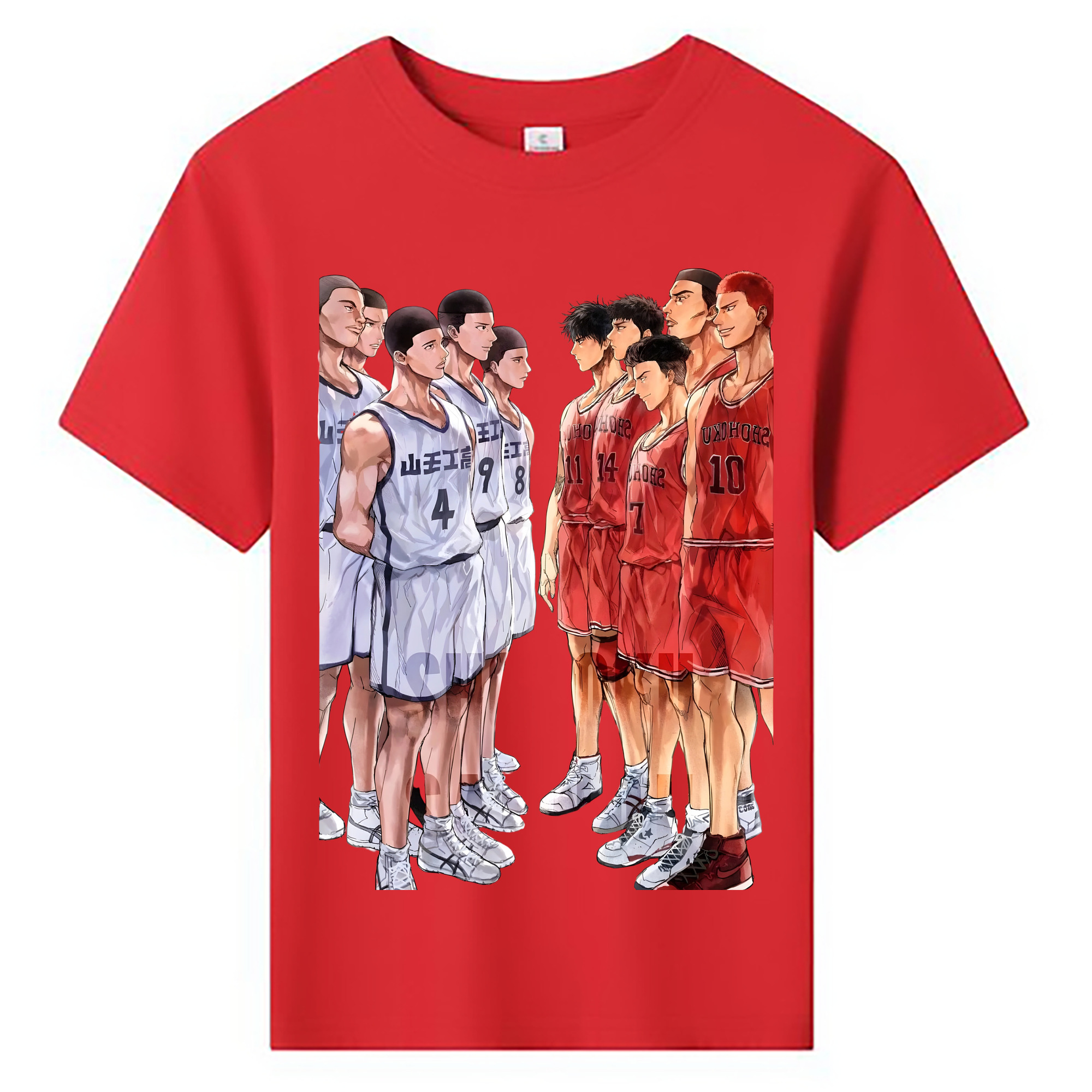 （画像用） SLAM DUNK／スラムダンク 綿100％キッズTシャツ（フロントプリント）