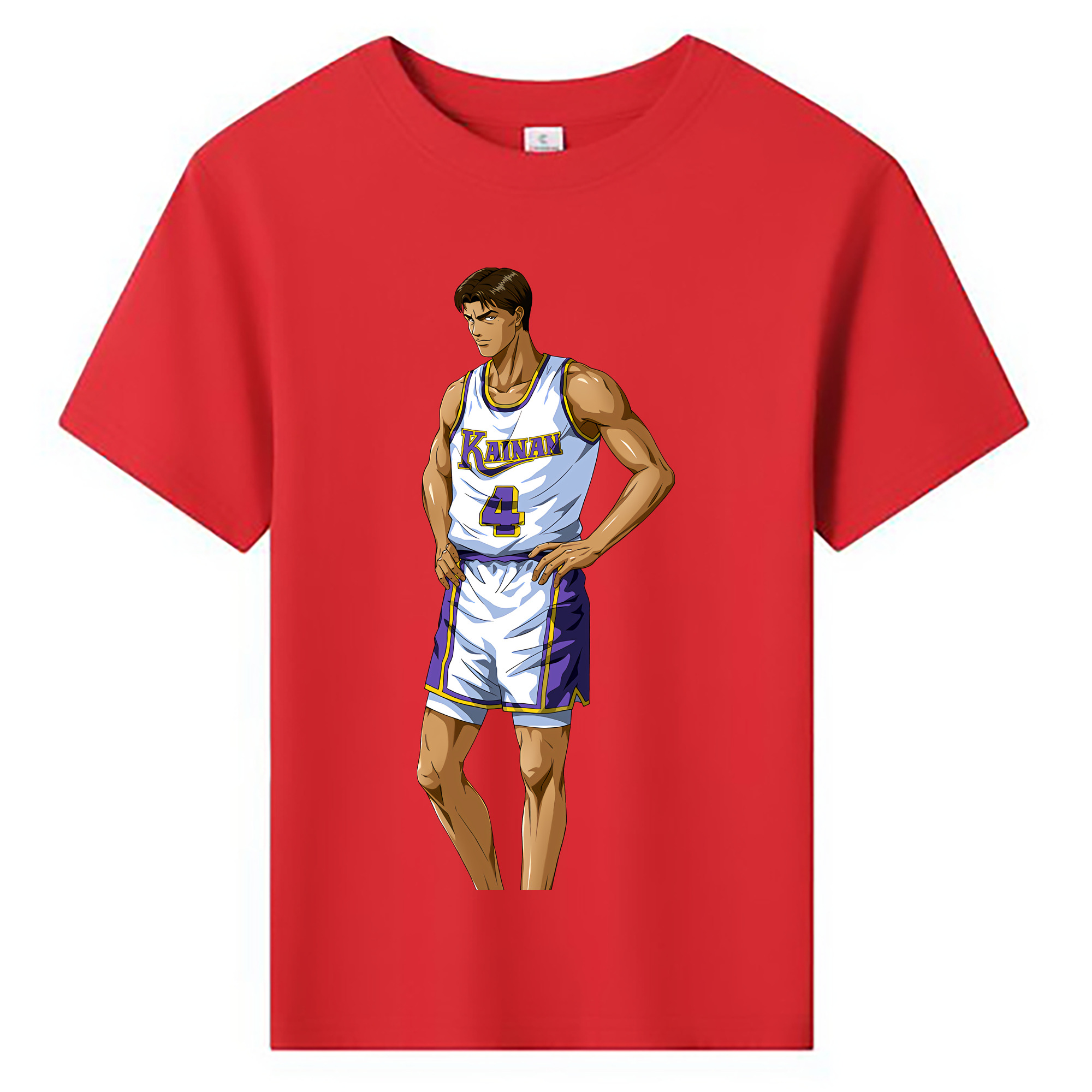 （画像用） SLAM DUNK／スラムダンク 綿100％キッズTシャツ（フロントプリント）