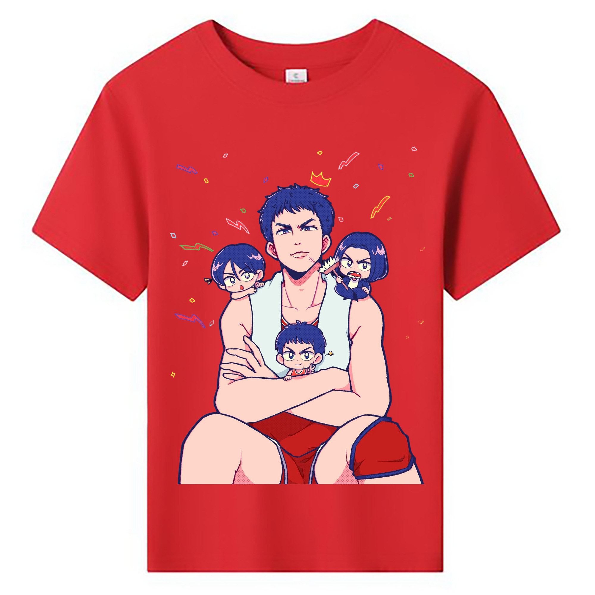 （画像用） SLAM DUNK／スラムダンク 綿100％キッズTシャツ（フロントプリント）