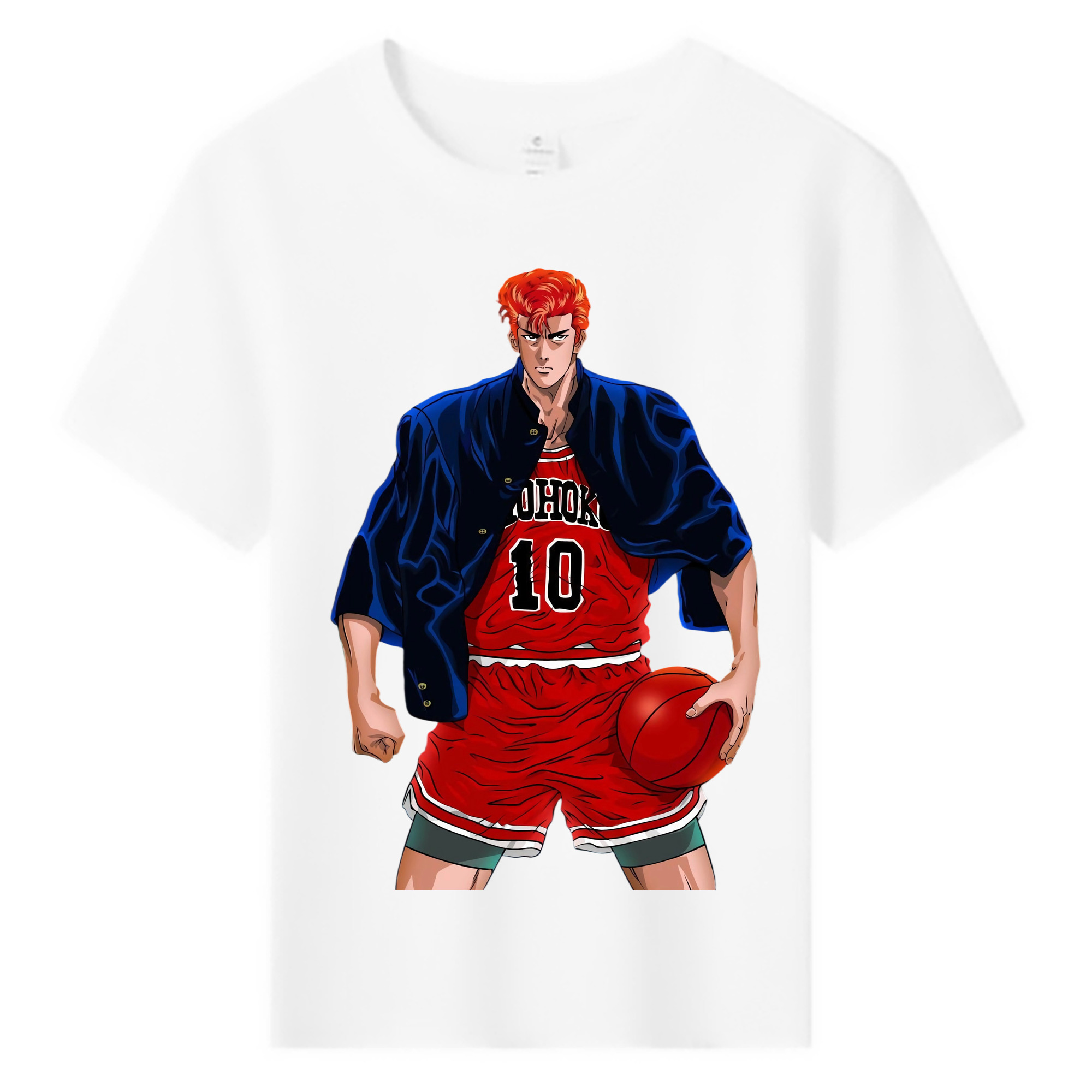 （画像用） SLAM DUNK／スラムダンク 綿100％キッズTシャツ（フロントプリント）