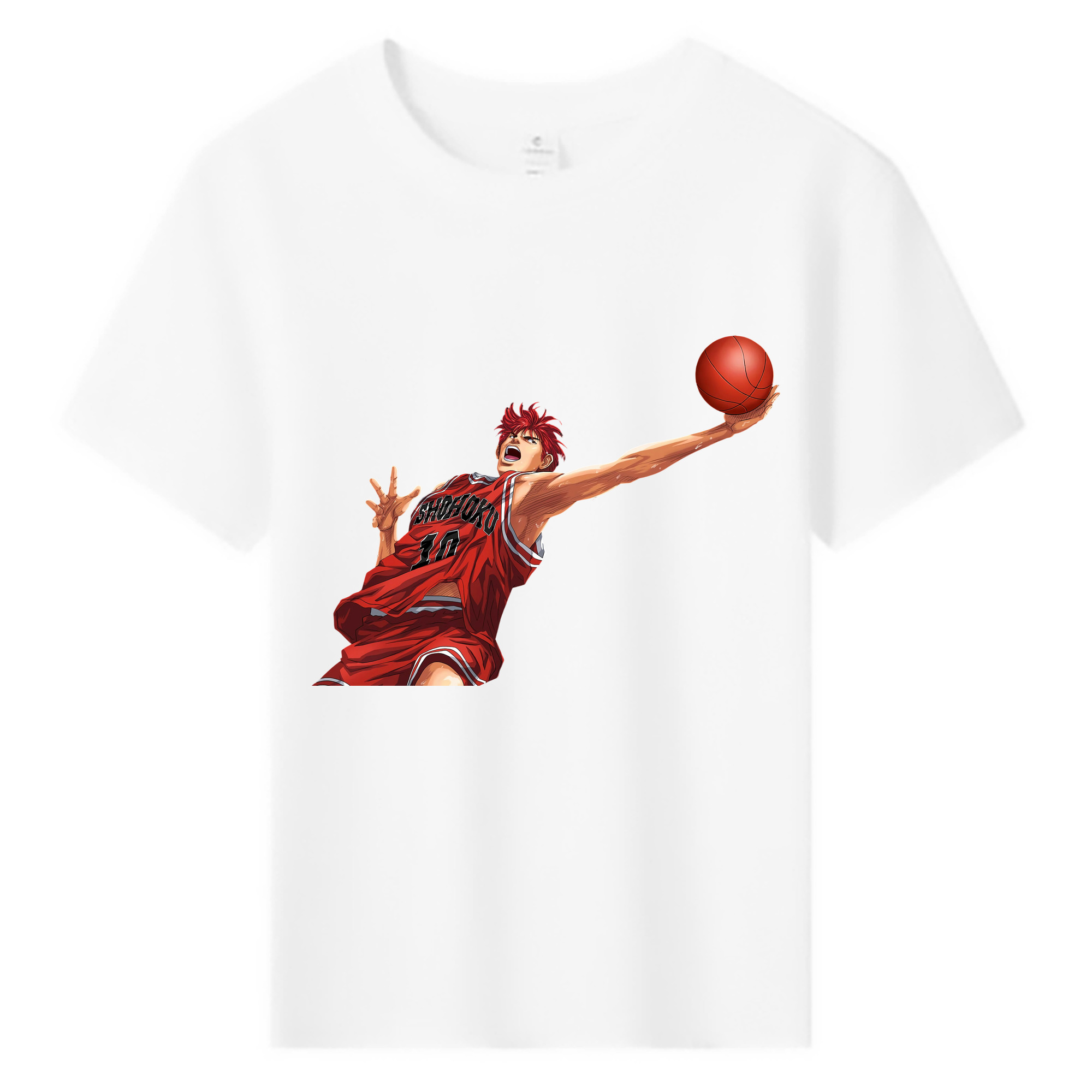 （画像用） SLAM DUNK／スラムダンク 綿100％キッズTシャツ（フロントプリント）