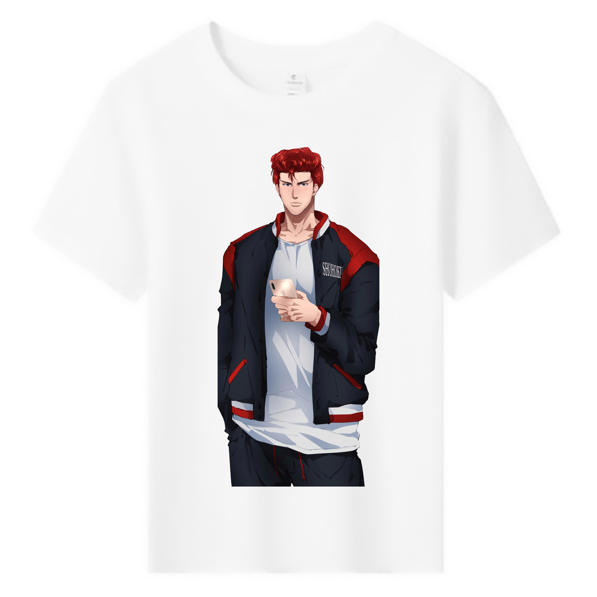 （画像用） SLAM DUNK／スラムダンク 綿100％キッズTシャツ（フロントプリント）