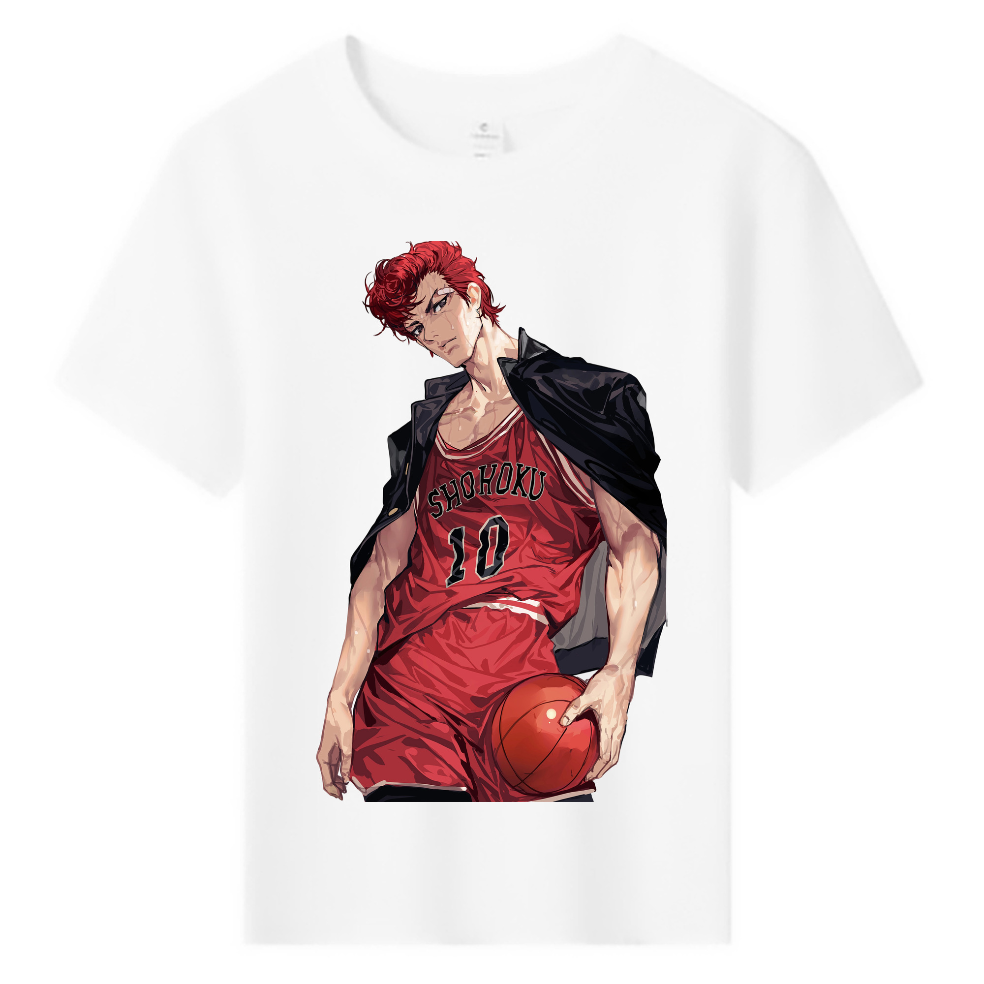 （画像用） SLAM DUNK／スラムダンク 綿100％キッズTシャツ（フロントプリント）