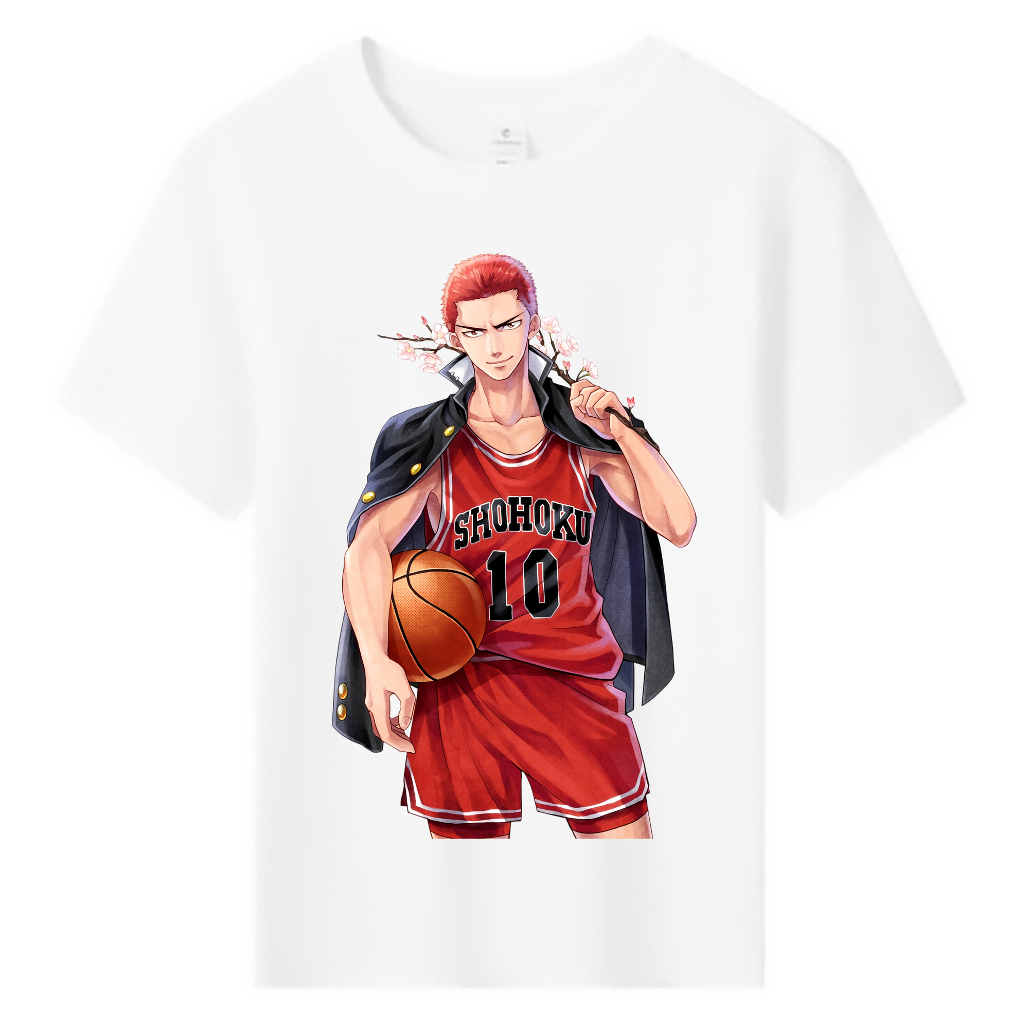 （画像用） SLAM DUNK／スラムダンク 綿100％キッズTシャツ（フロントプリント）