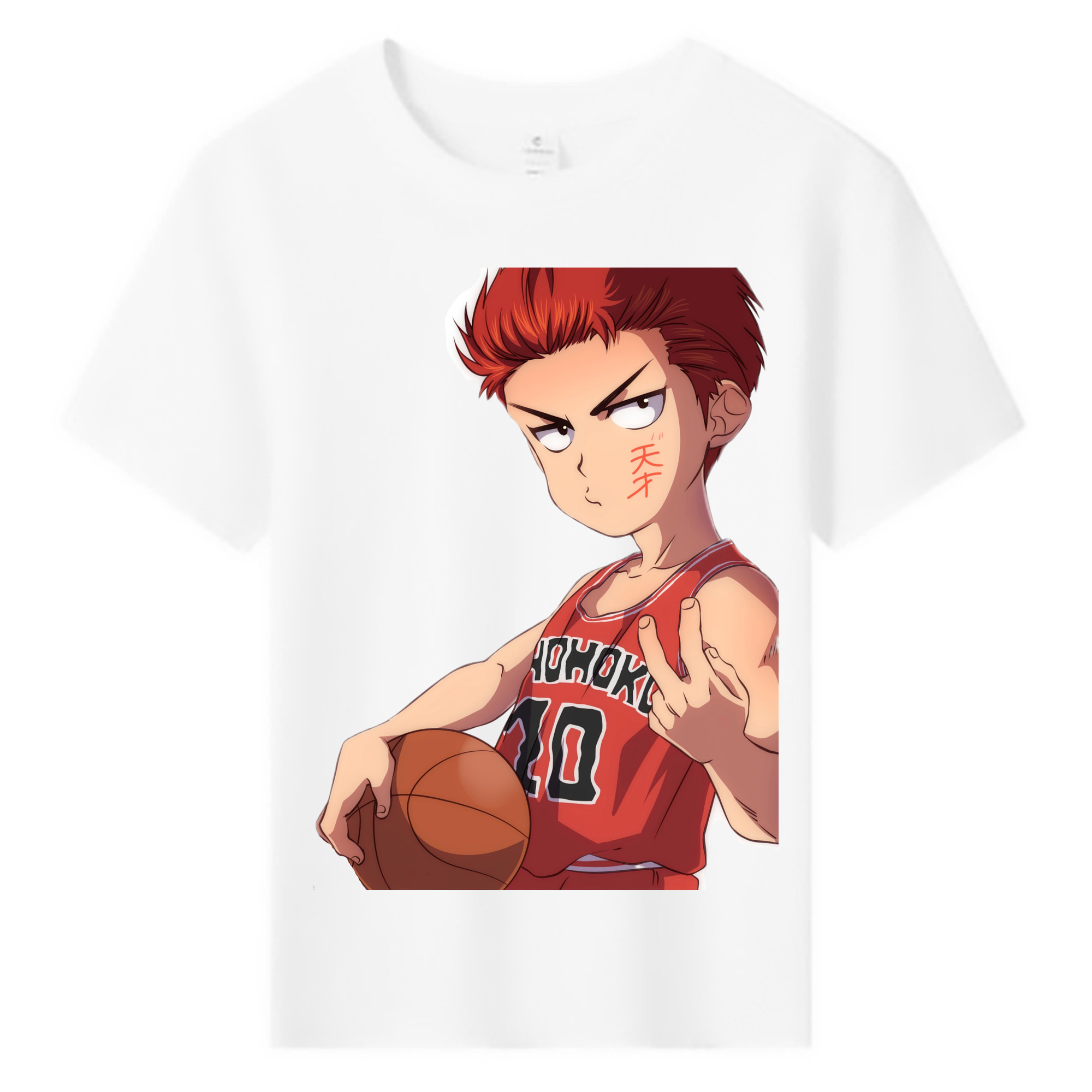 （画像用） SLAM DUNK／スラムダンク 綿100％キッズTシャツ（フロントプリント）