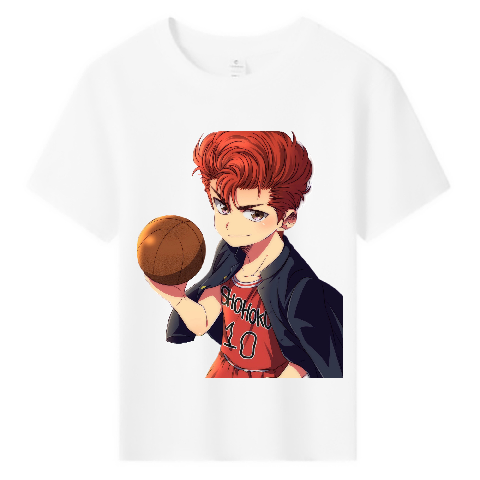 （画像用） SLAM DUNK／スラムダンク 綿100％キッズTシャツ（フロントプリント）