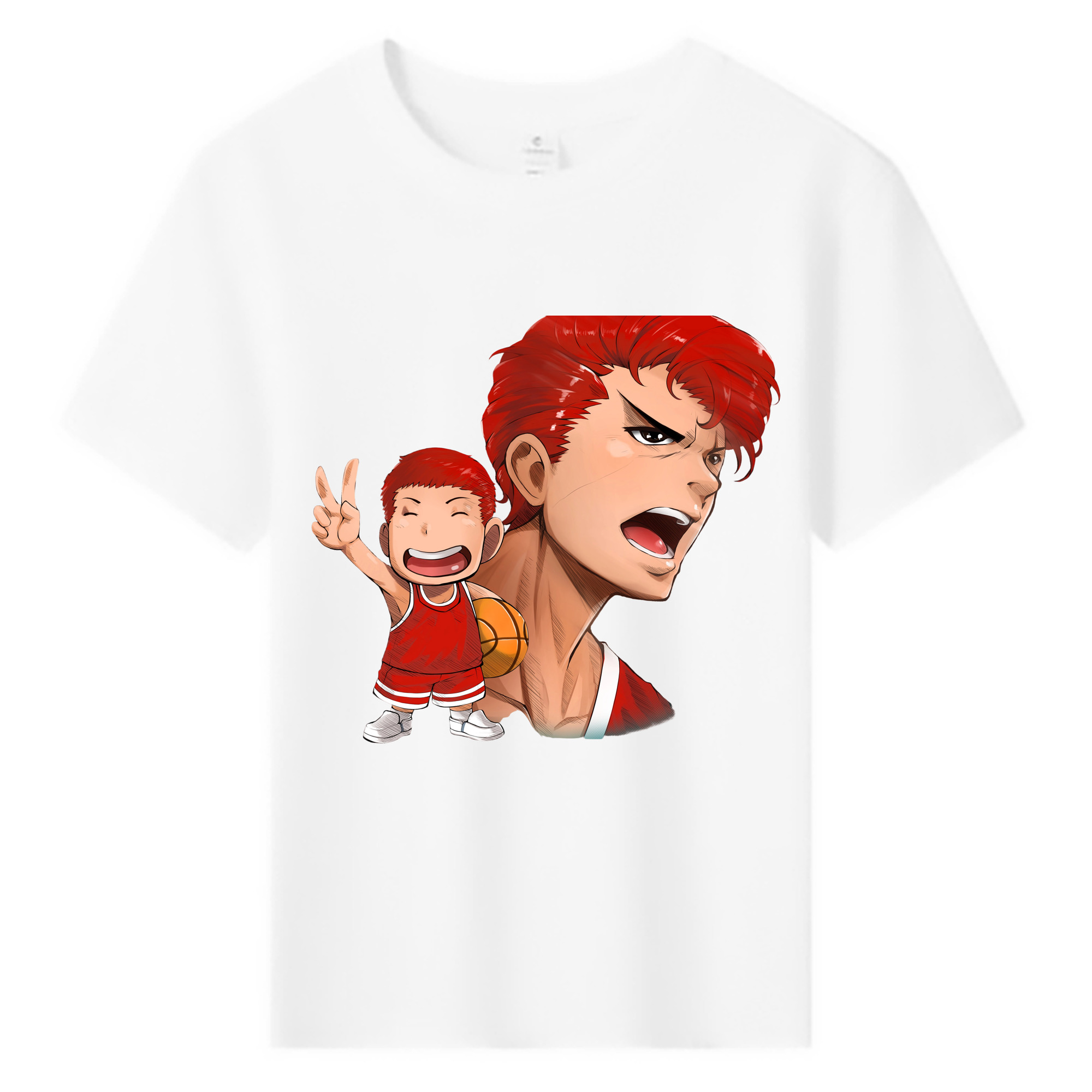 （画像用） SLAM DUNK／スラムダンク 綿100％キッズTシャツ（フロントプリント）