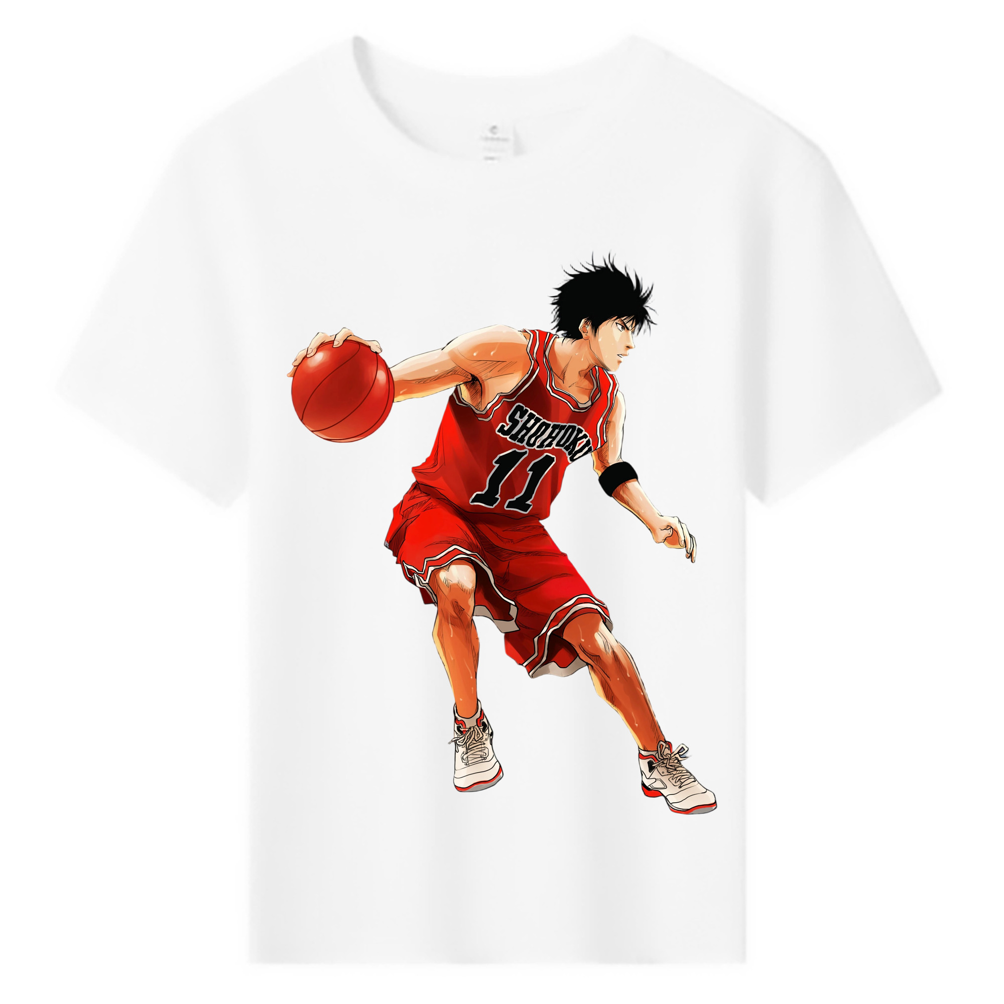 （画像用） SLAM DUNK／スラムダンク 綿100％キッズTシャツ（フロントプリント）