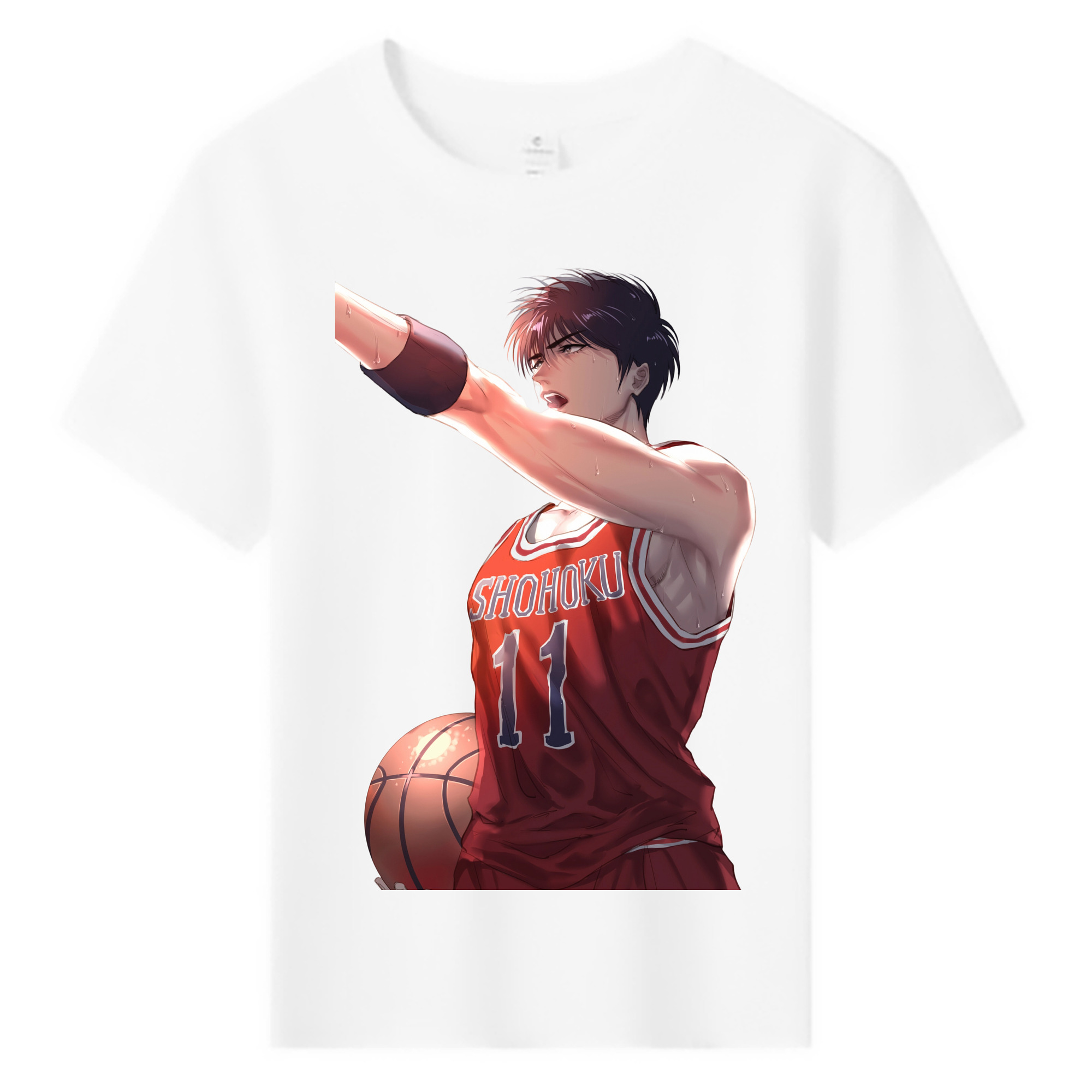 （画像用） SLAM DUNK／スラムダンク 綿100％キッズTシャツ（フロントプリント）