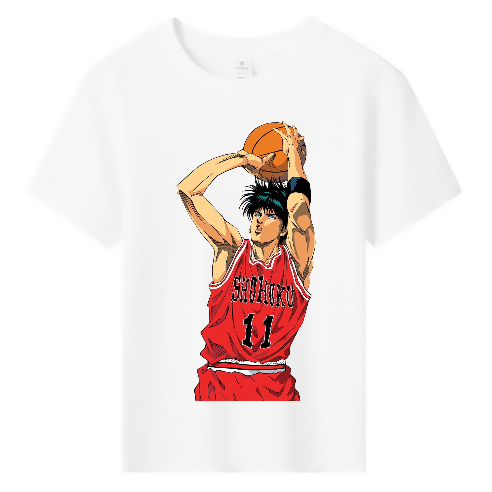 （画像用） SLAM DUNK／スラムダンク 綿100％キッズTシャツ（フロントプリント）