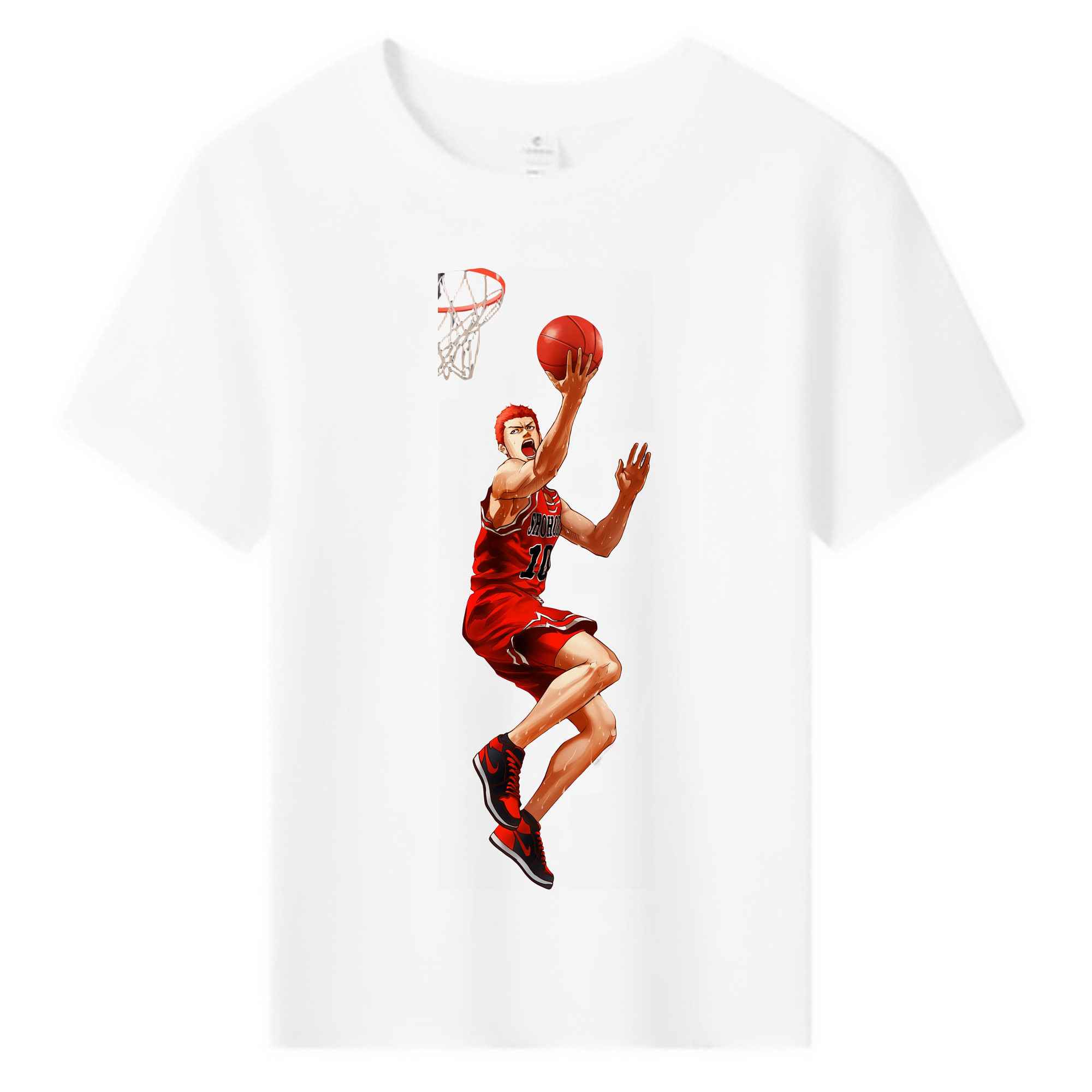 （画像用） SLAM DUNK／スラムダンク 綿100％キッズTシャツ（フロントプリント）